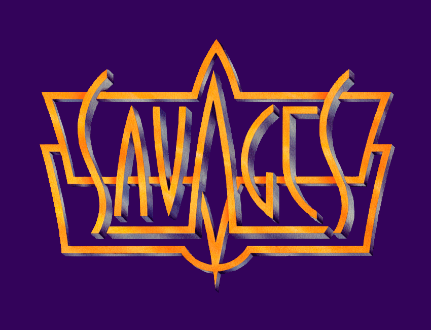 Title treatment for the feature film Savages