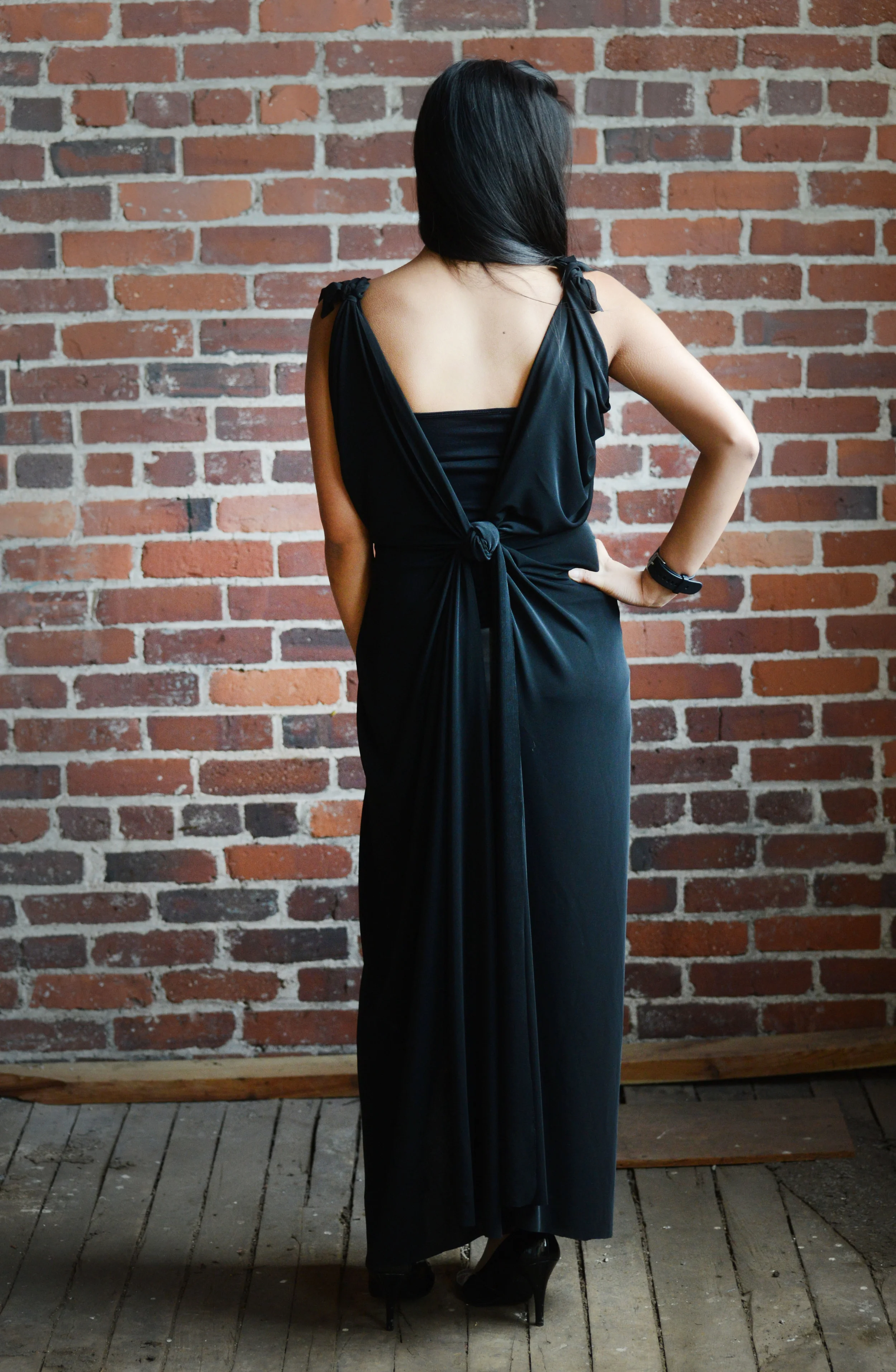 Back of multi way dress