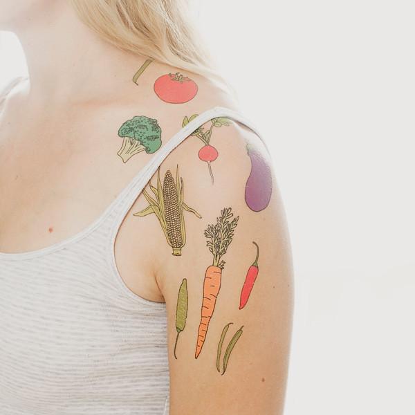 Tattly Food Tattoos