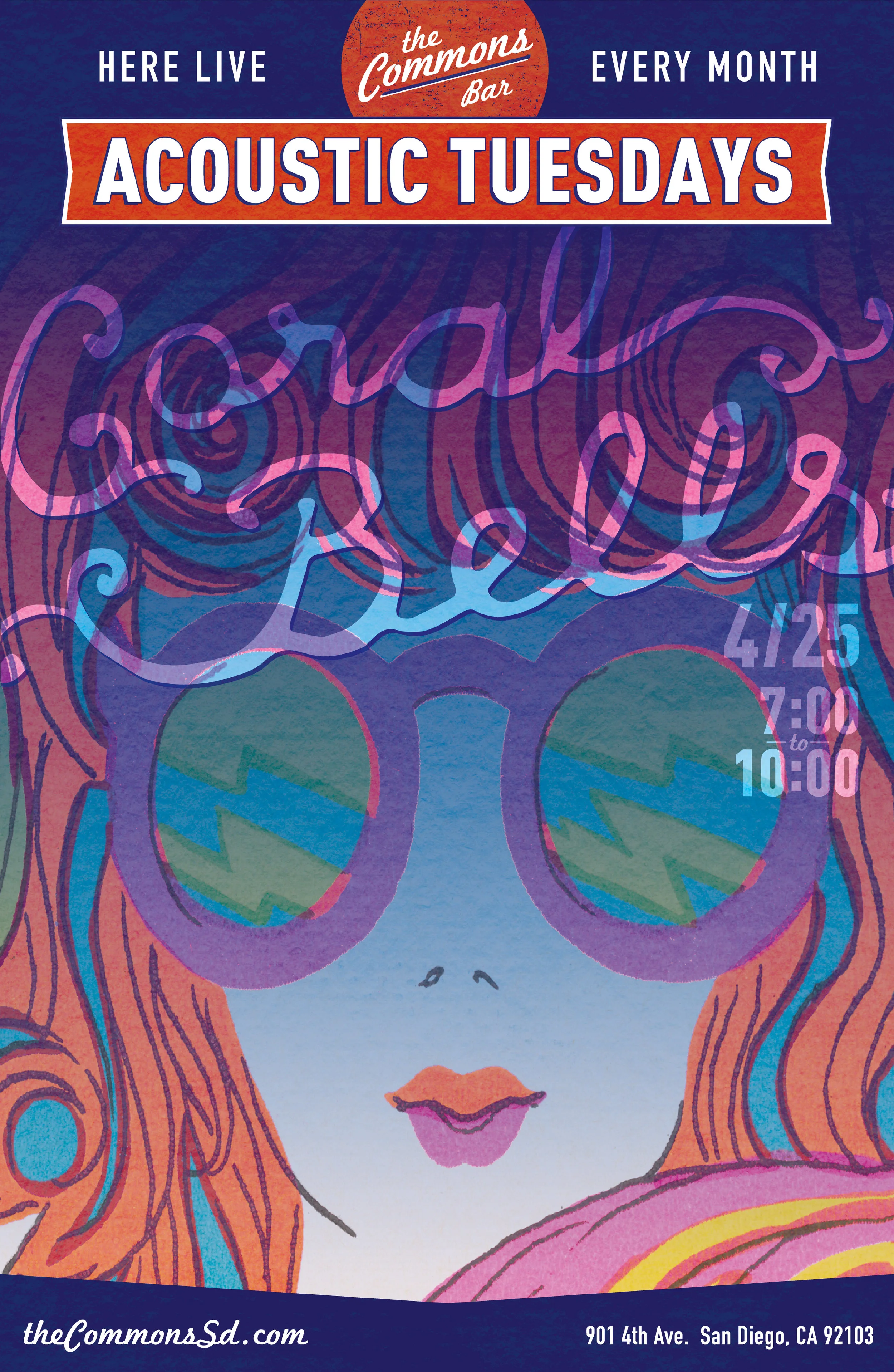 Commons Bar Concert Poster