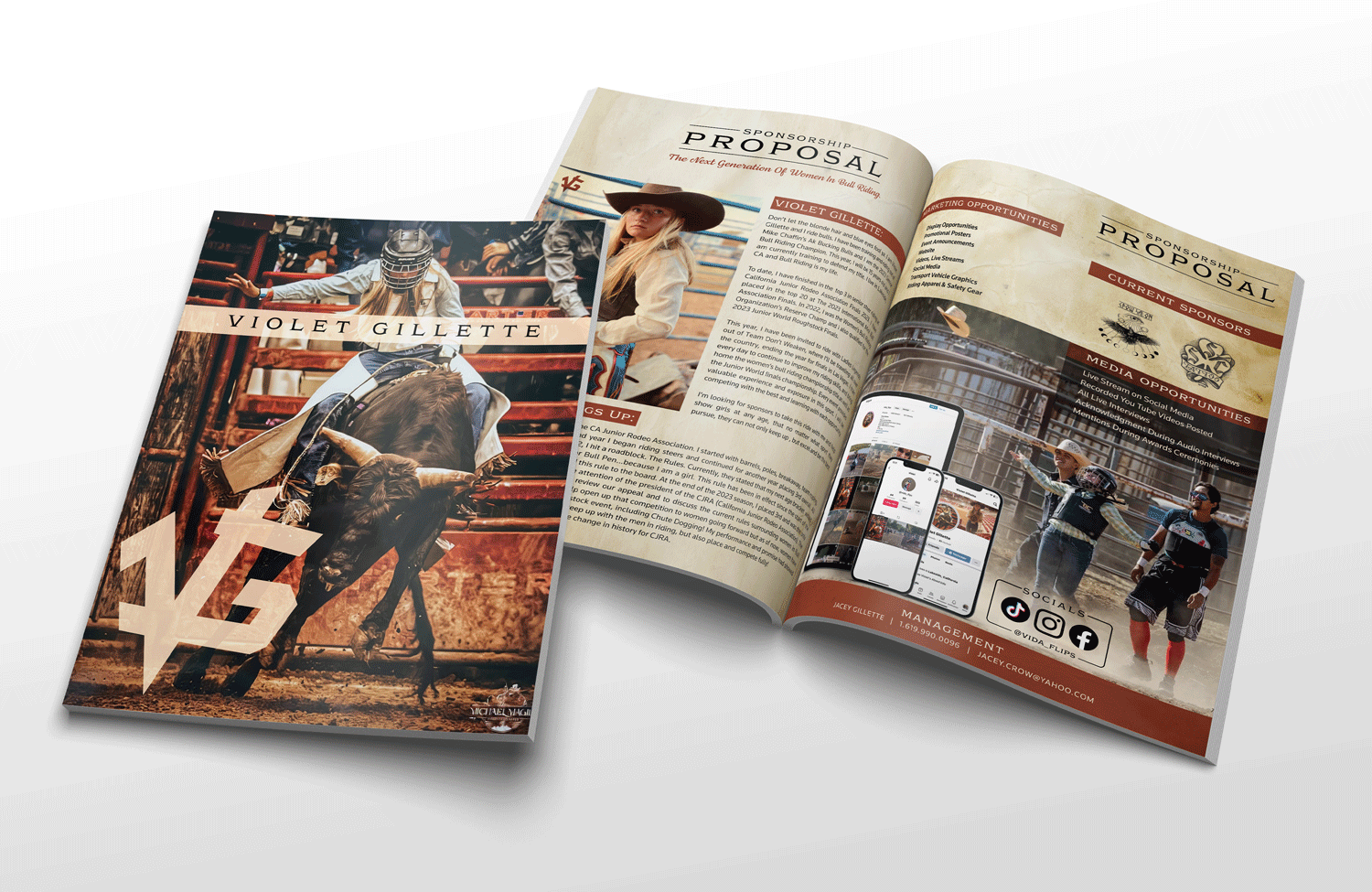 Violet Gillette Media Kit