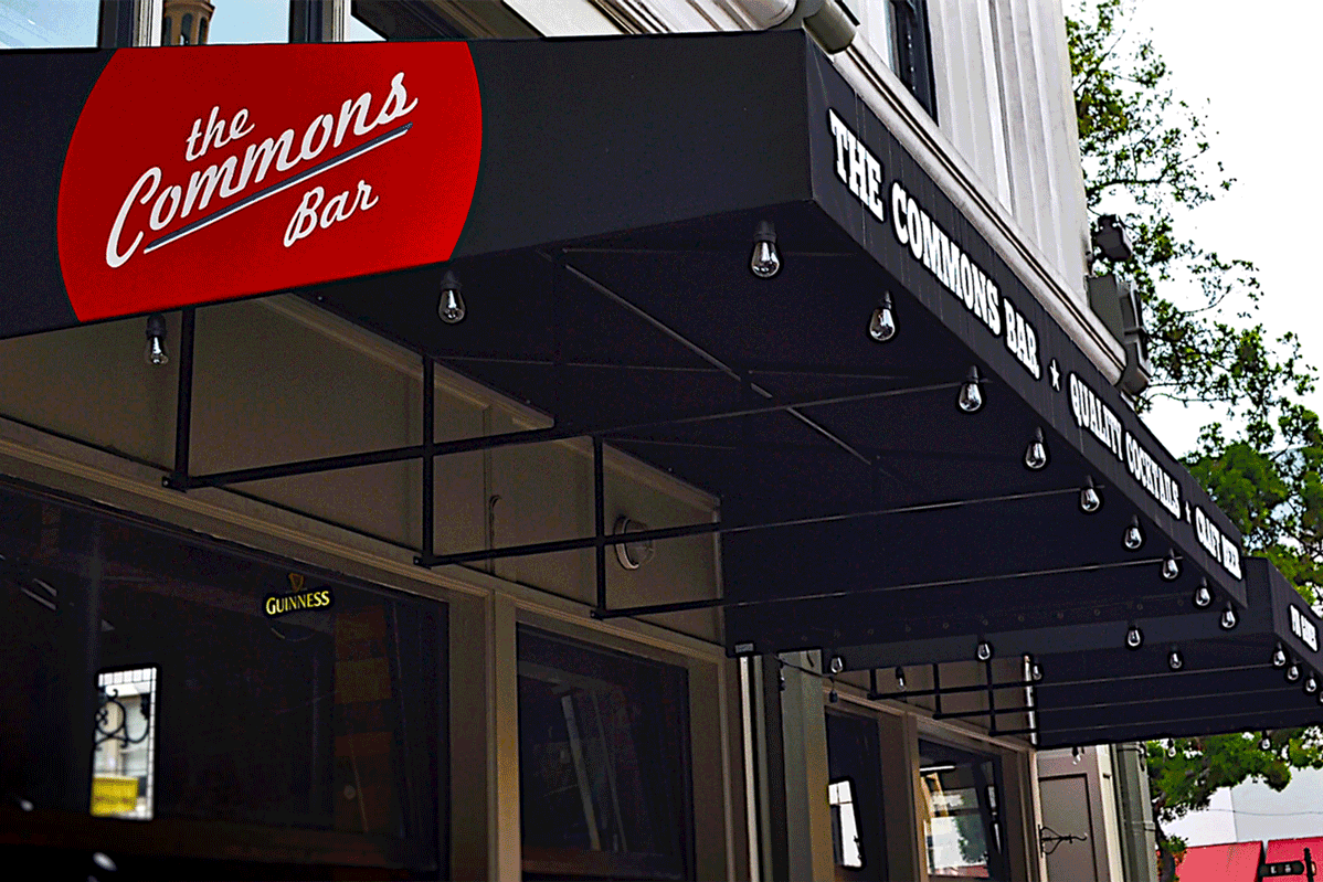 The Commons Bar Exterior Awning