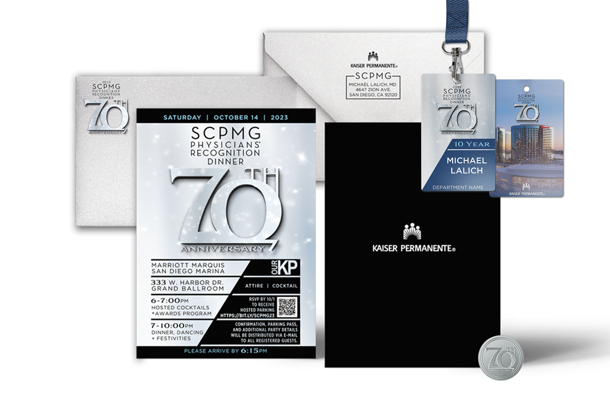 2023 SCPMG Physicians Recognition Dinner Collateral