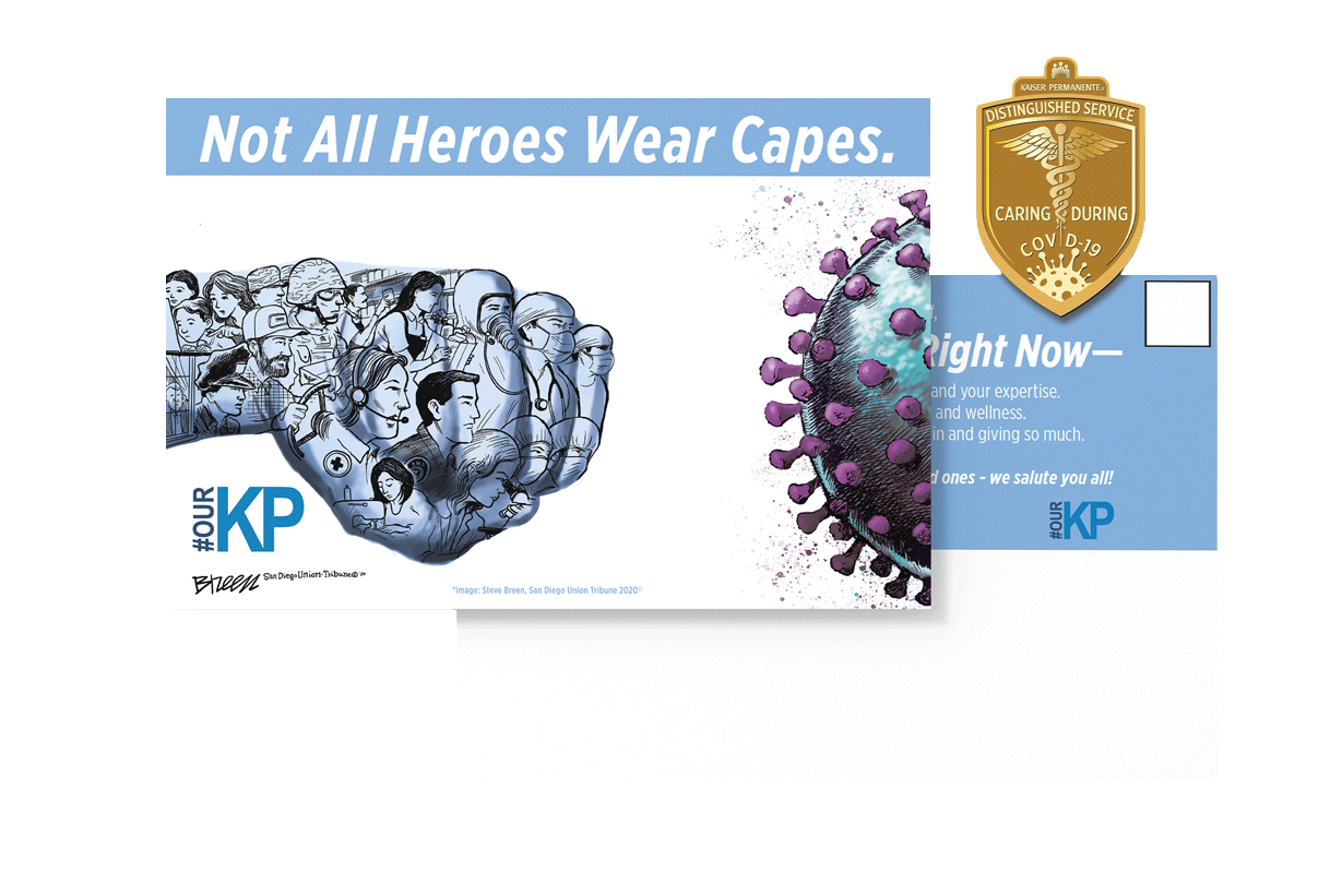 Not All Heroes Wear Capes Mailer KP