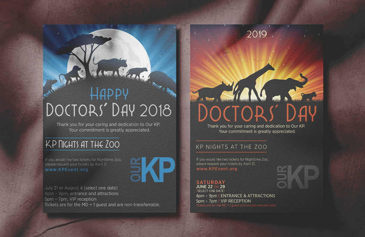 KP Doctors Day Invites