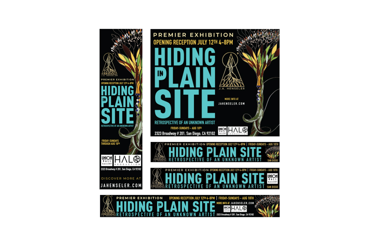 Hiding in plain site Web banners