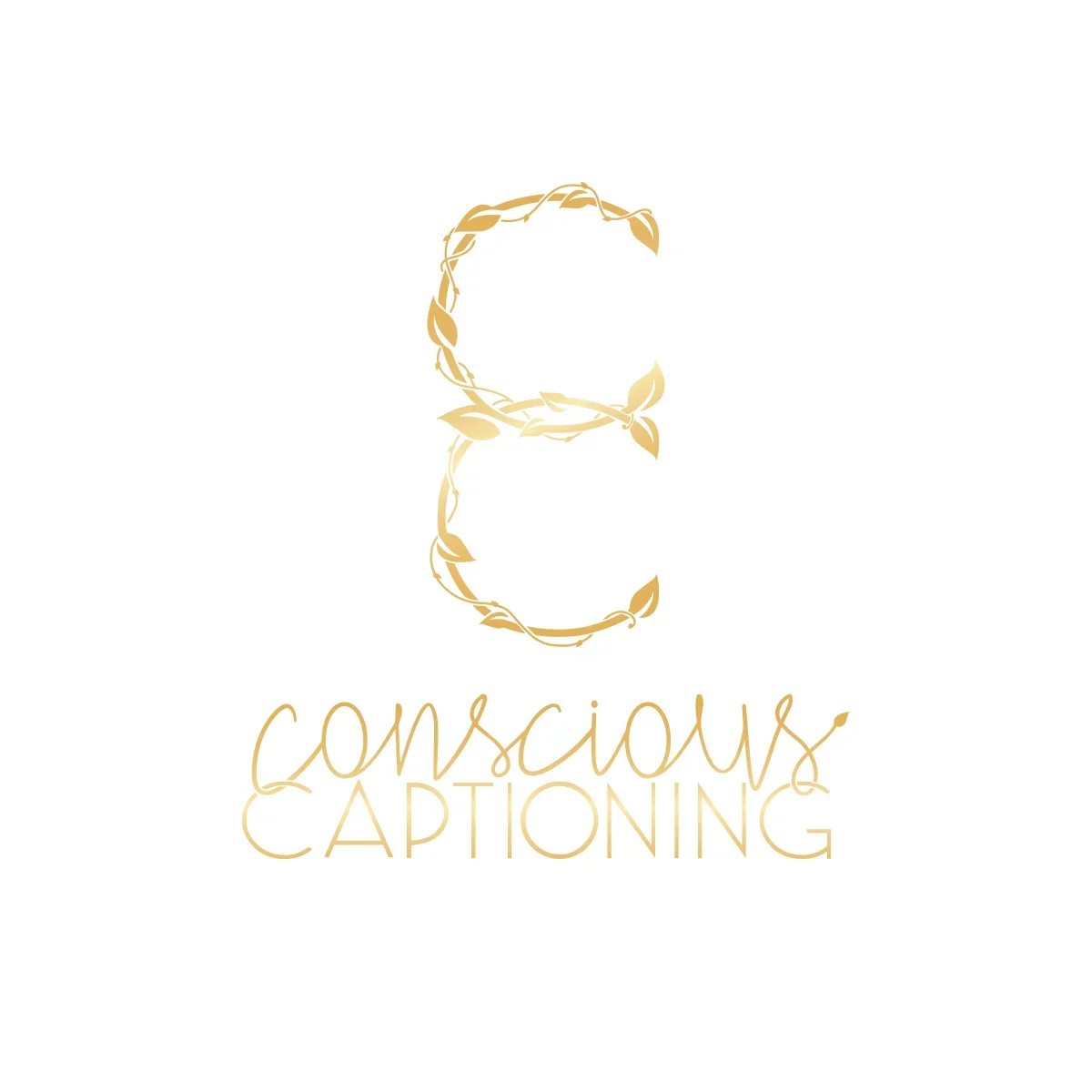 Conscious Captioning Logo