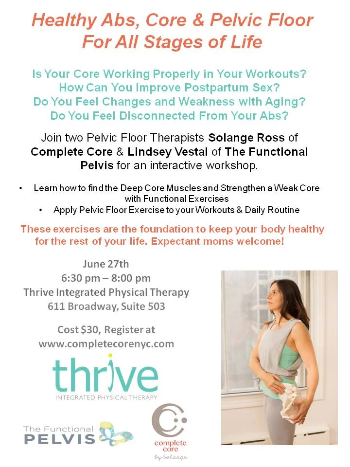 Healthy Abs, Core & Pelvic Floor For All Stages Of Life