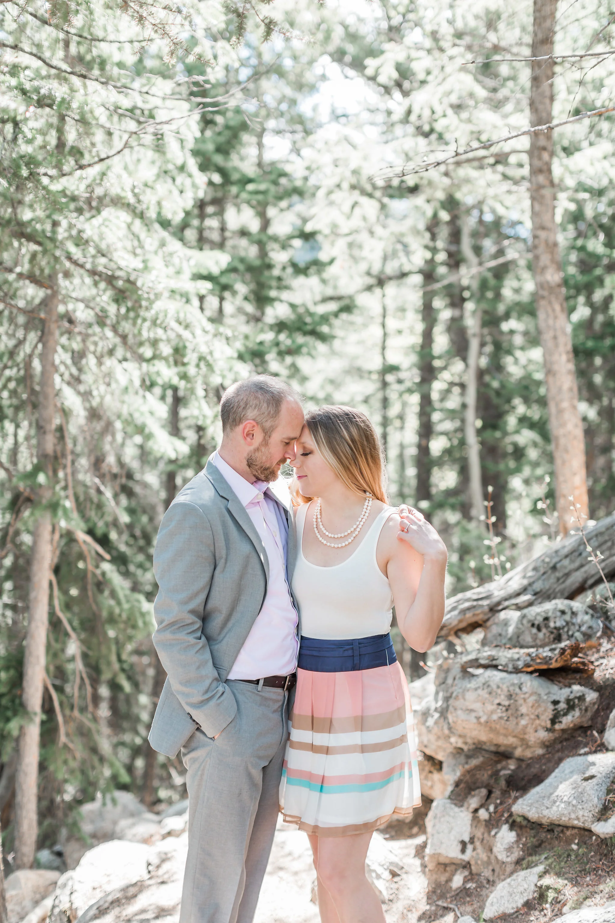 Golden Gate Canyon State Park Engagement Session | Golden Colorado | Andrea Rodway Photography