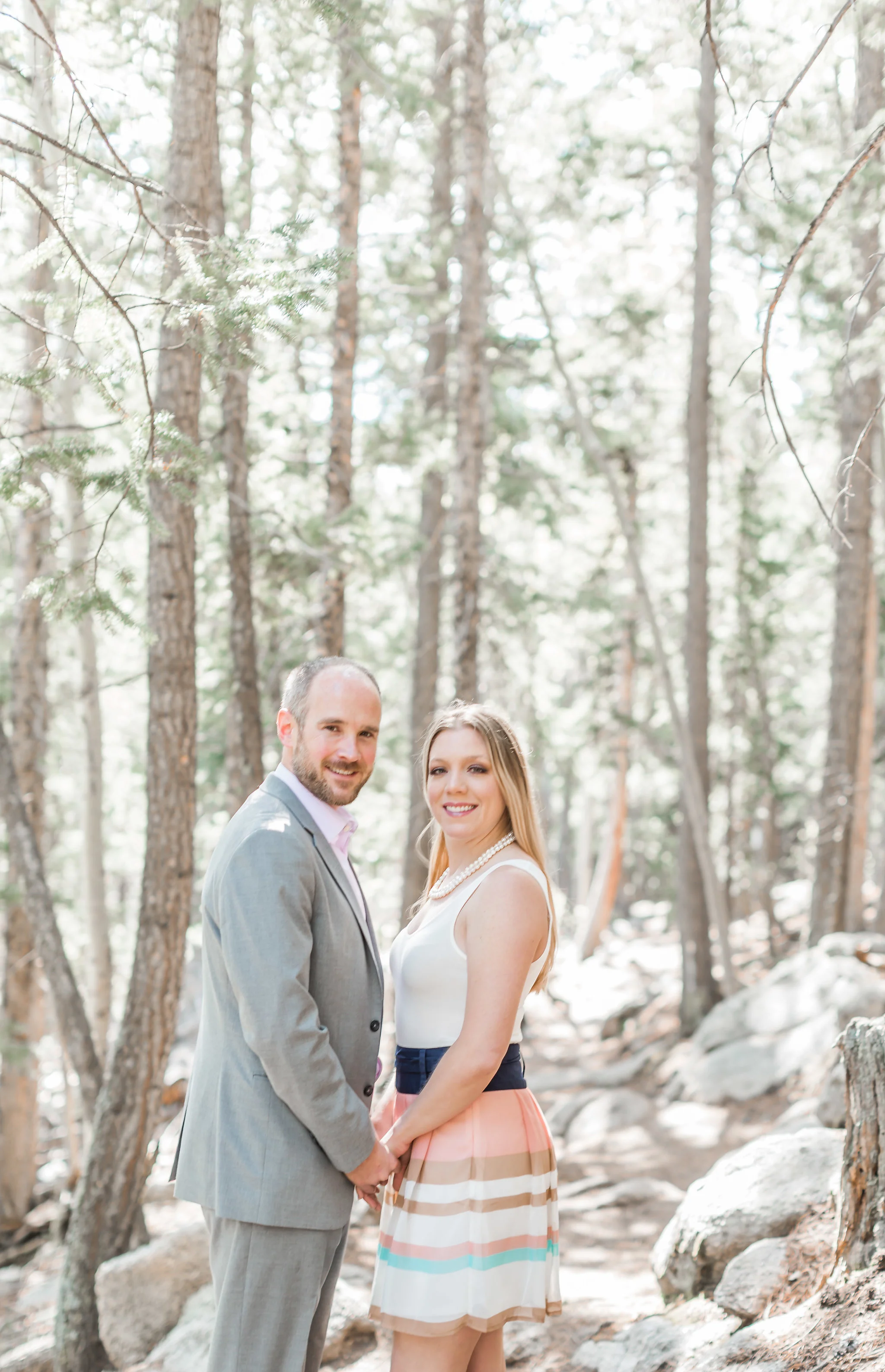 Golden Gate Canyon State Park Engagement Session | Golden Colorado | Andrea Rodway Photography