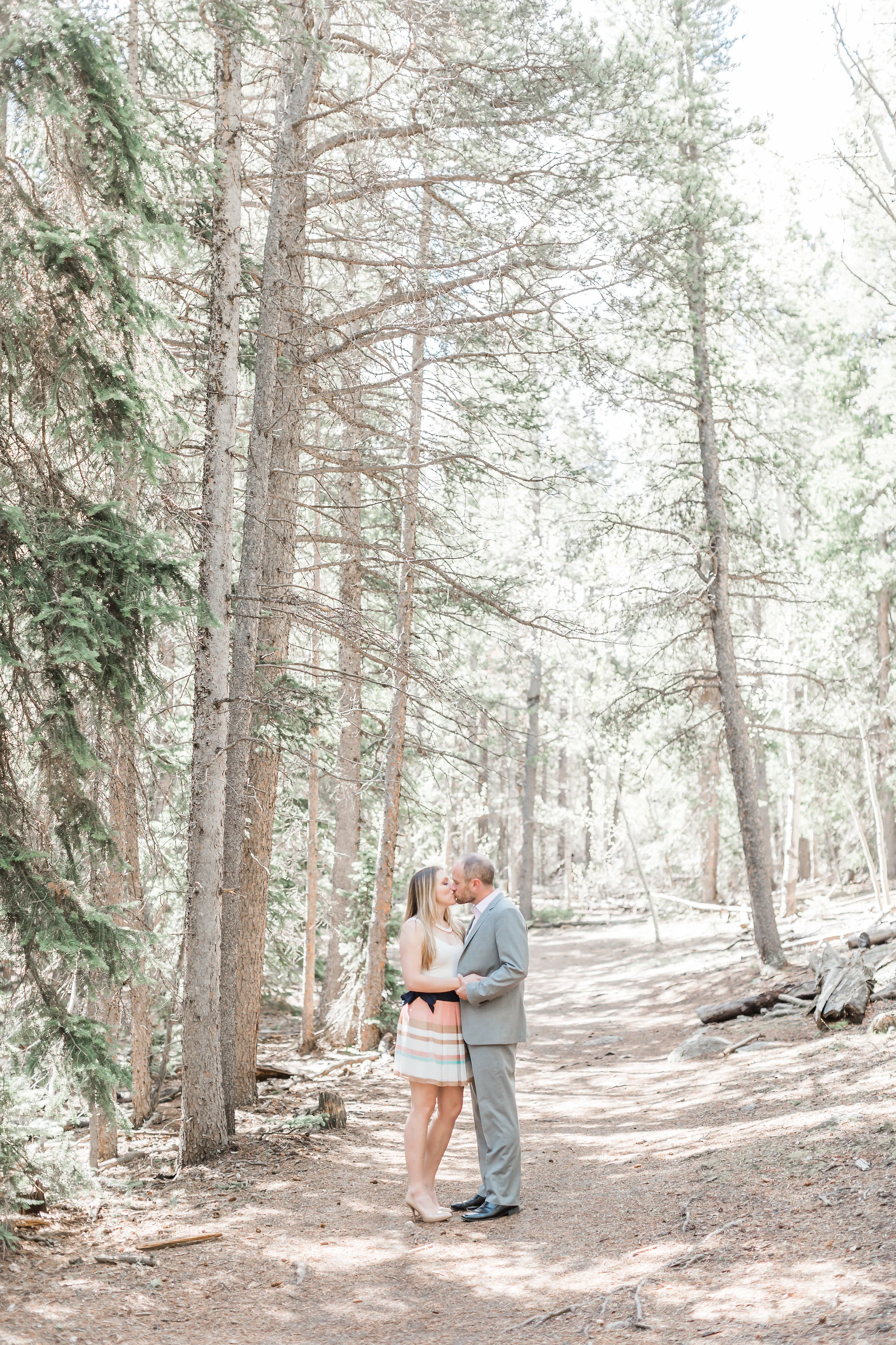 Golden Gate Canyon State Park Engagement Session | Golden Colorado | Andrea Rodway Photography