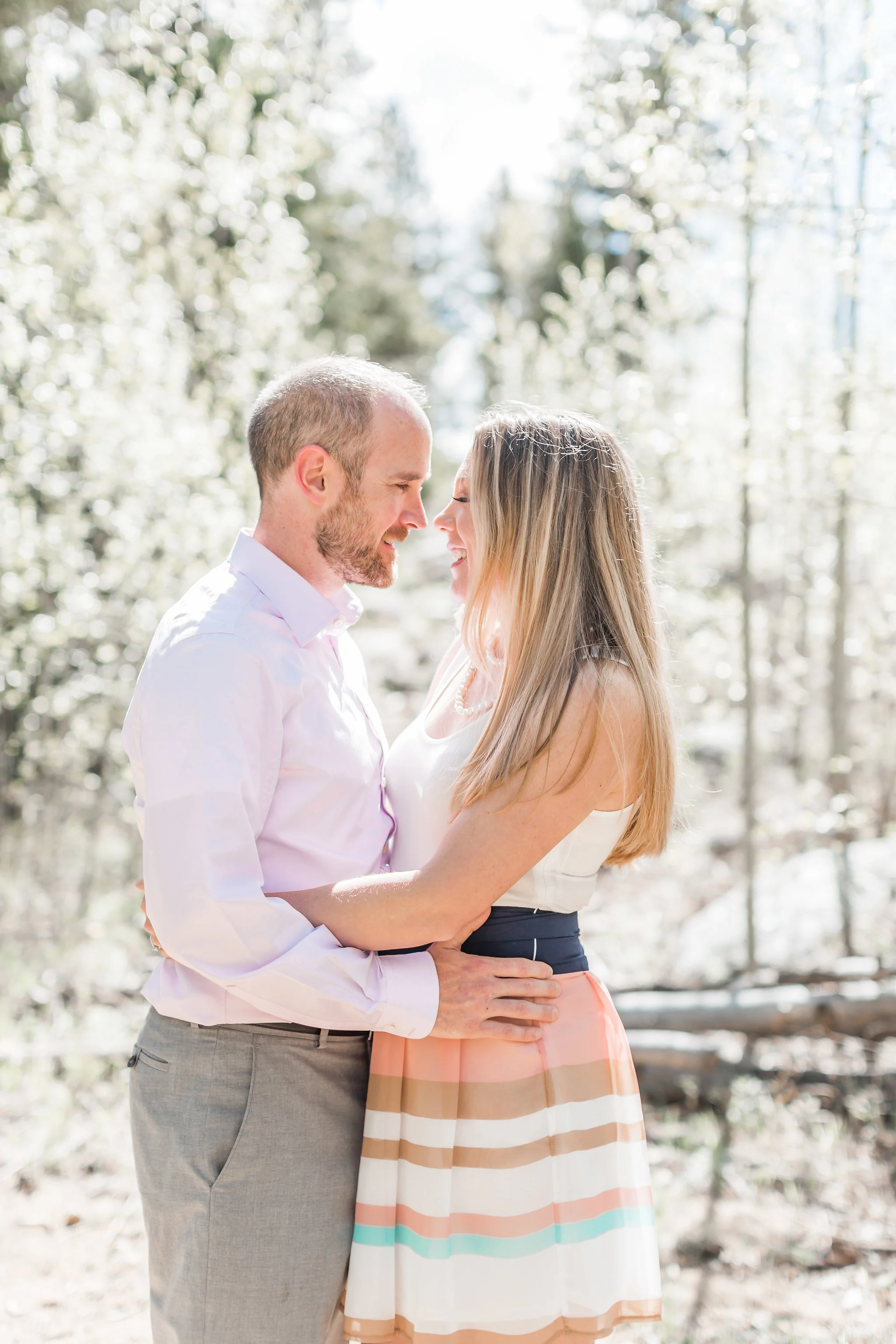 Golden Gate Canyon State Park Engagement Session | Golden Colorado | Andrea Rodway Photography