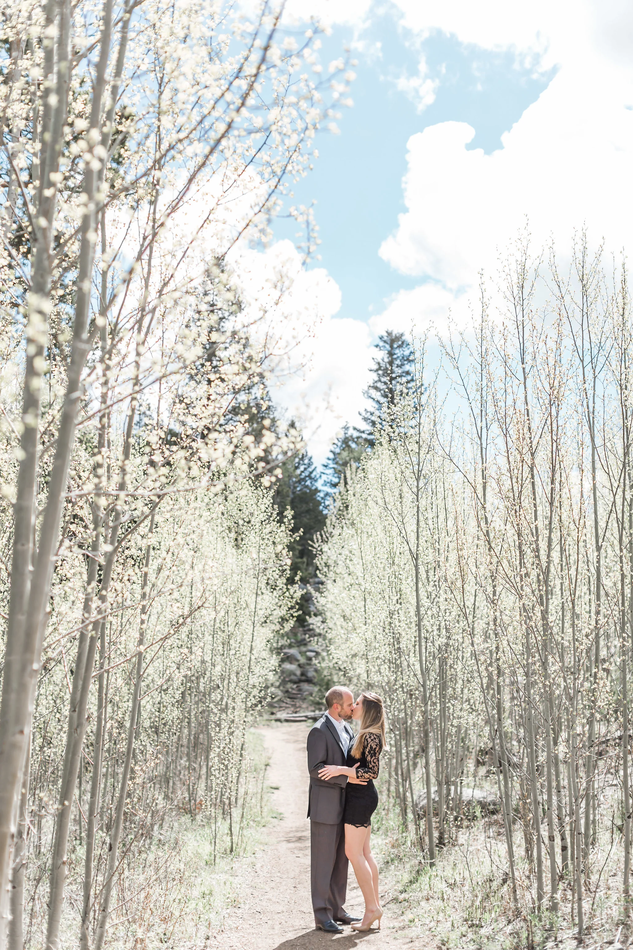 Golden Gate Canyon State Park Engagement Session | Golden Colorado | Andrea Rodway Photography