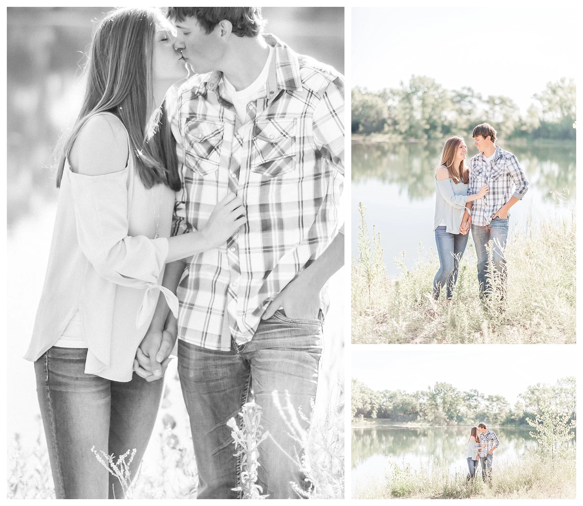 Dakota Nature Park Engagement Photography | Brookings South Dakota | Andrea Rodway Photography