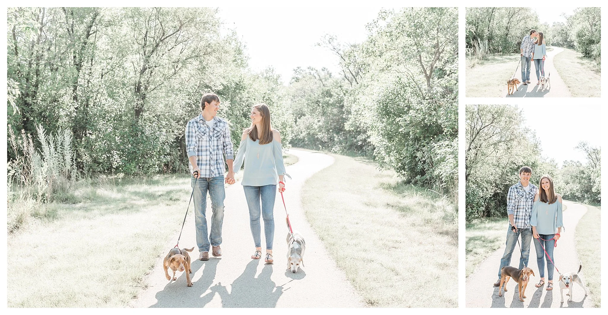 Dakota Nature Park Engagement Photography | Brookings South Dakota | Andrea Rodway Photography