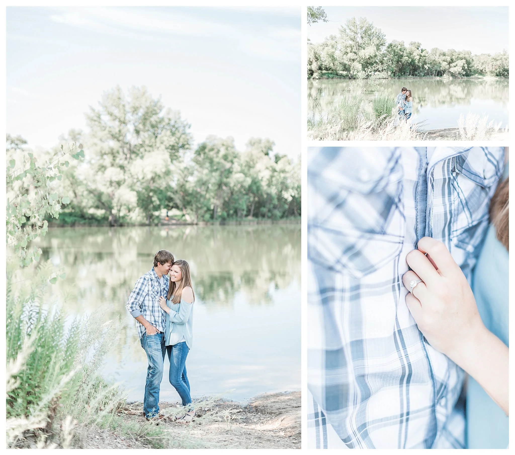 Dakota Nature Park Engagement Photography | Brookings South Dakota | Andrea Rodway Photography