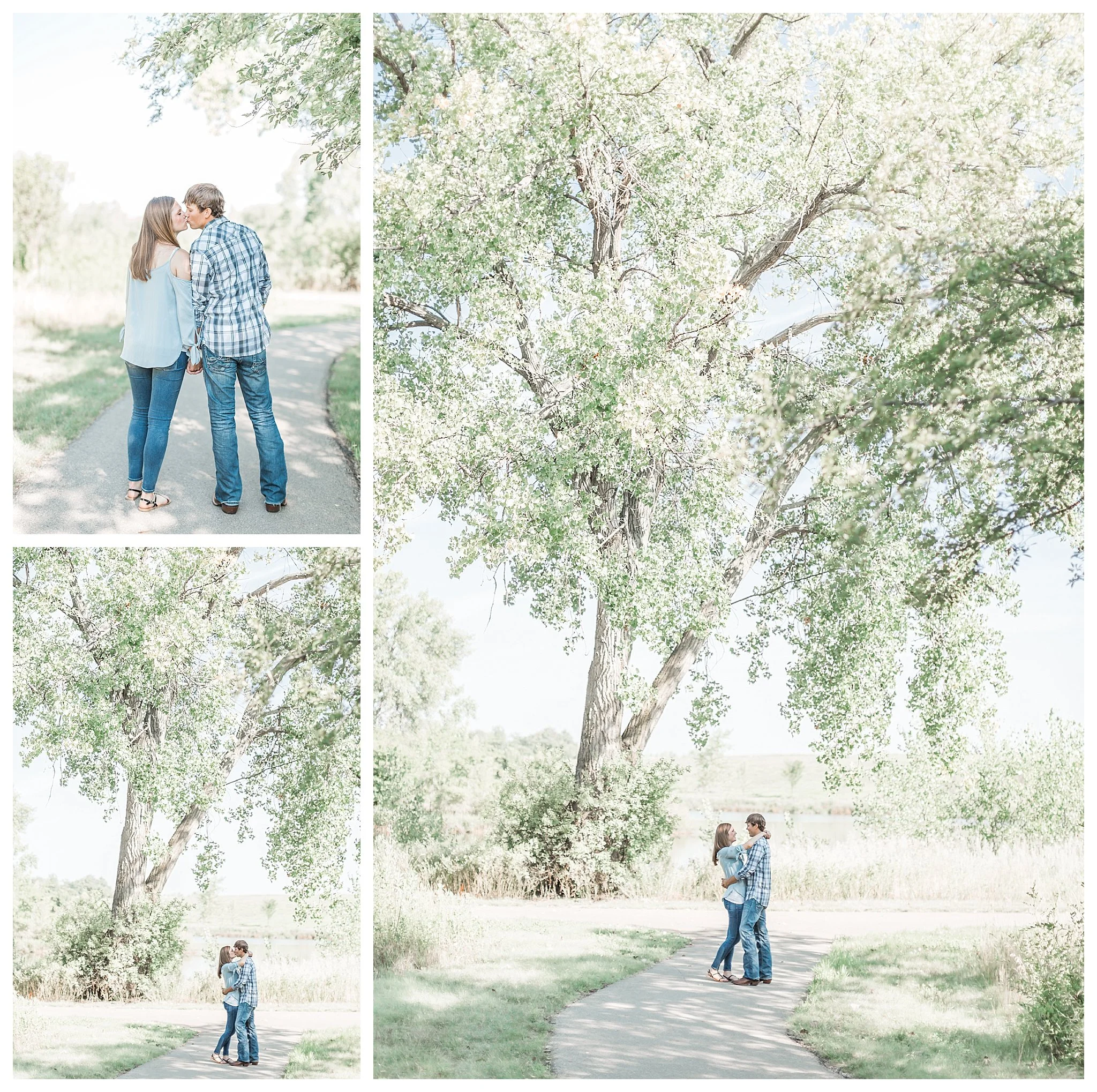 Dakota Nature Park Engagement Photography | Brookings South Dakota | Andrea Rodway Photography