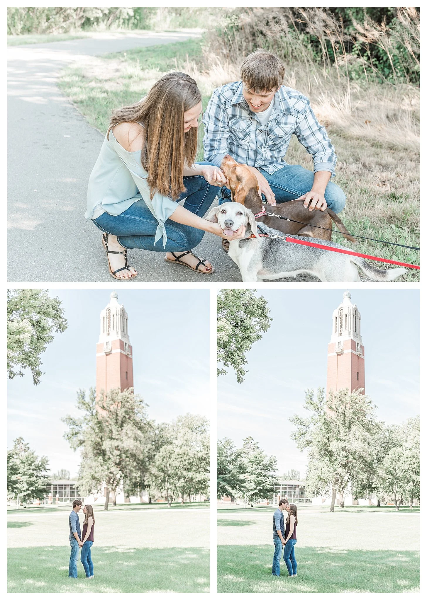 Dakota Nature Park Engagement Photography | Brookings South Dakota | Andrea Rodway Photography