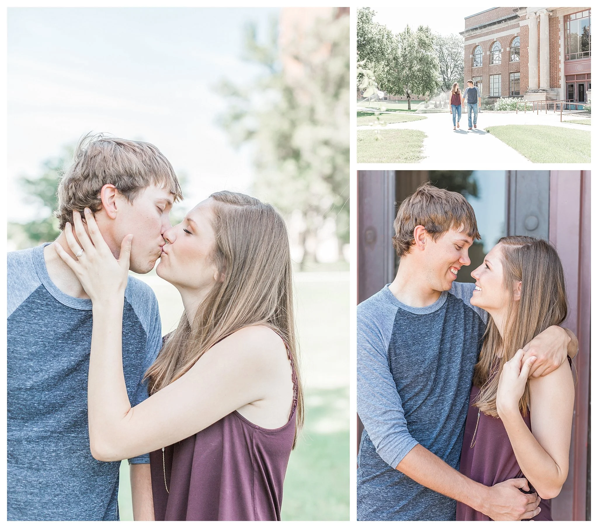 Dakota Nature Park Engagement Photography | Brookings South Dakota | Andrea Rodway Photography
