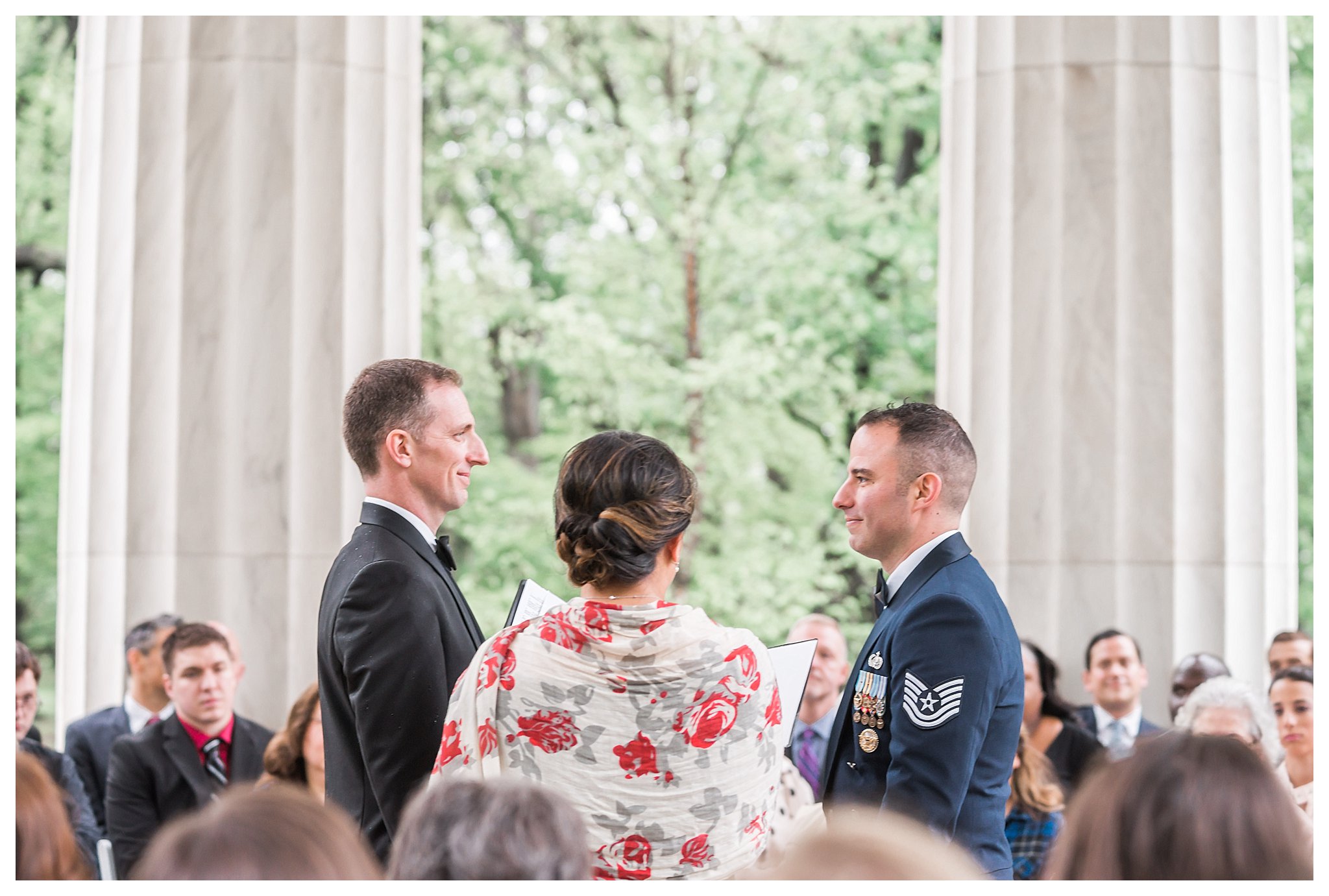 LGBTQ DC War Memorial Wedding | Andrea Rodway Photography