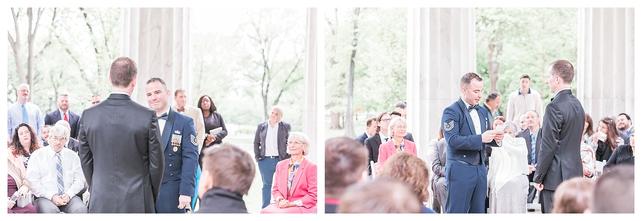 LGBTQ DC War Memorial Wedding | Andrea Rodway Photography