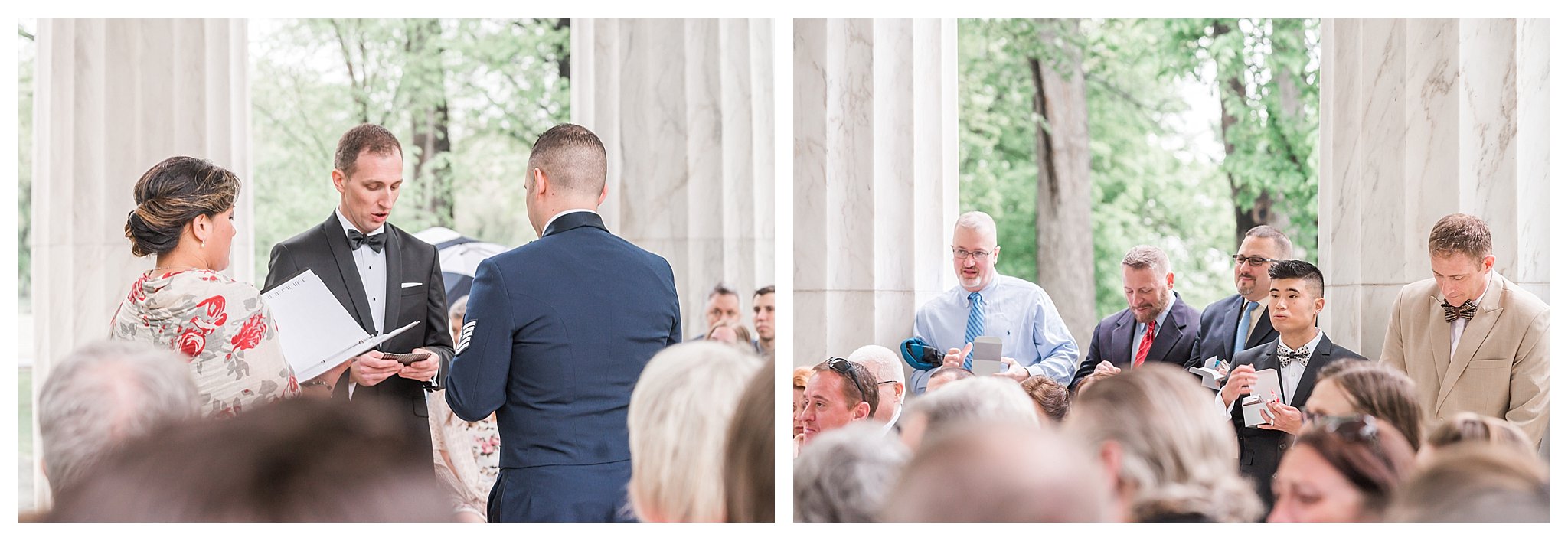 LGBTQ DC War Memorial Wedding | Andrea Rodway Photography