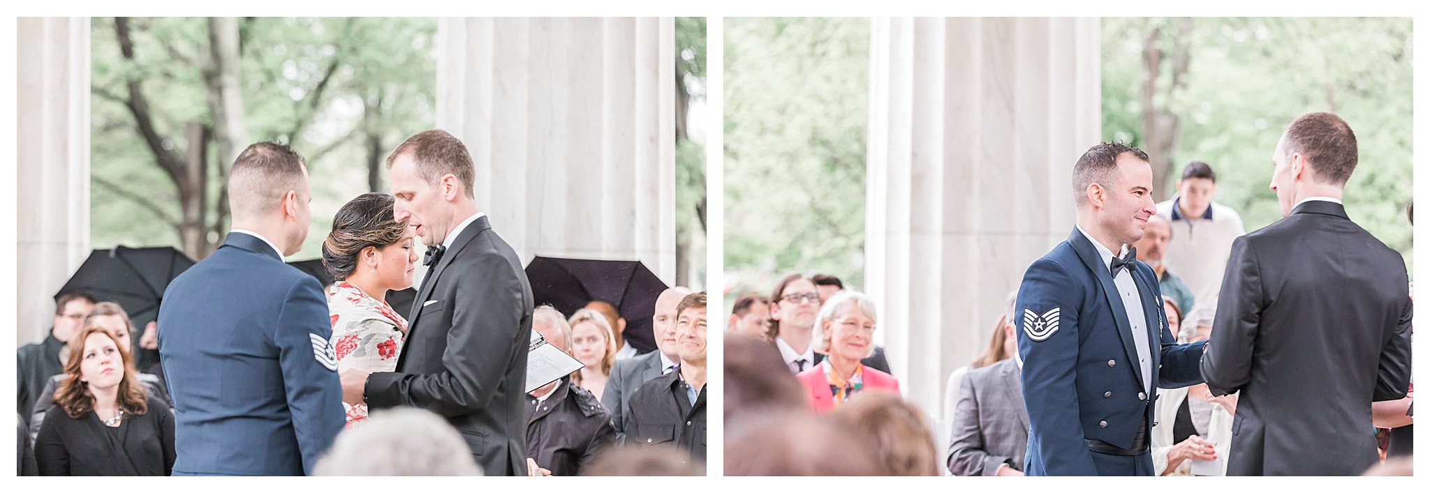 LGBTQ DC War Memorial Wedding | Andrea Rodway Photography