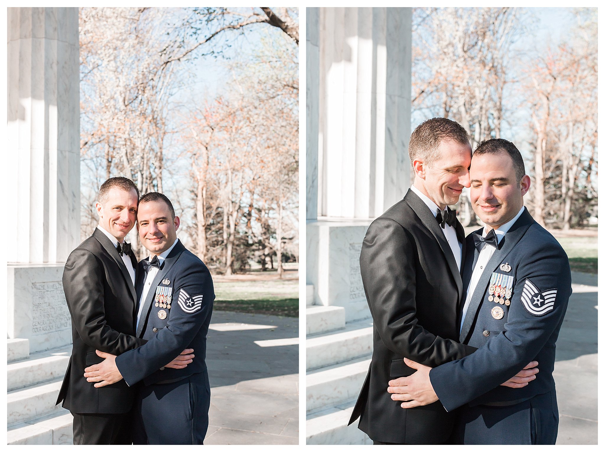 LGBTQ DC War Memorial Wedding | Andrea Rodway Photography