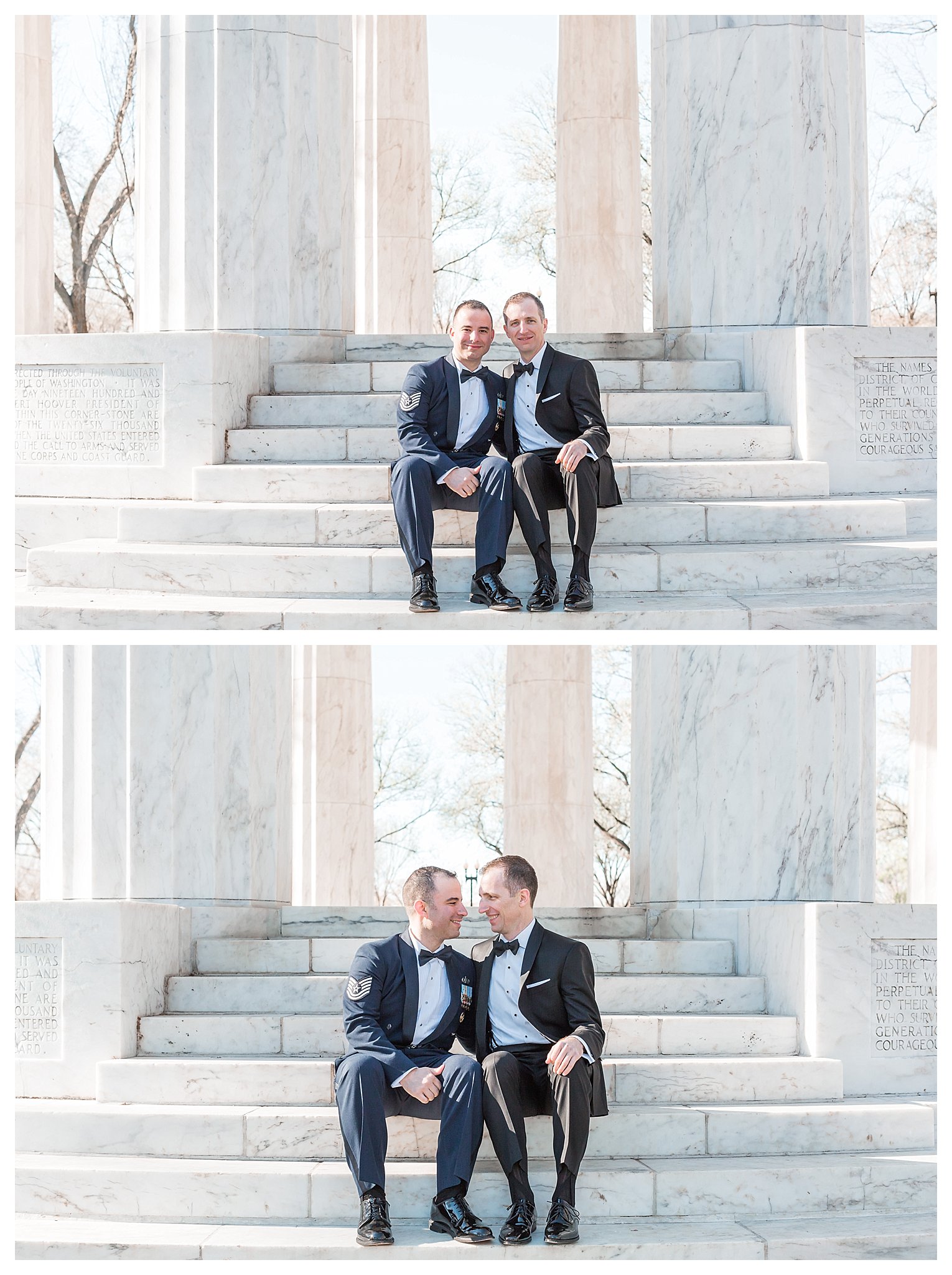 LGBTQ DC War Memorial Wedding | Andrea Rodway Photography