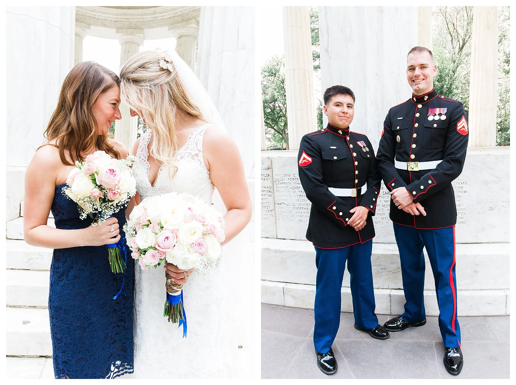 DC War Memorial Wedding | Andrea Rodway Photography
