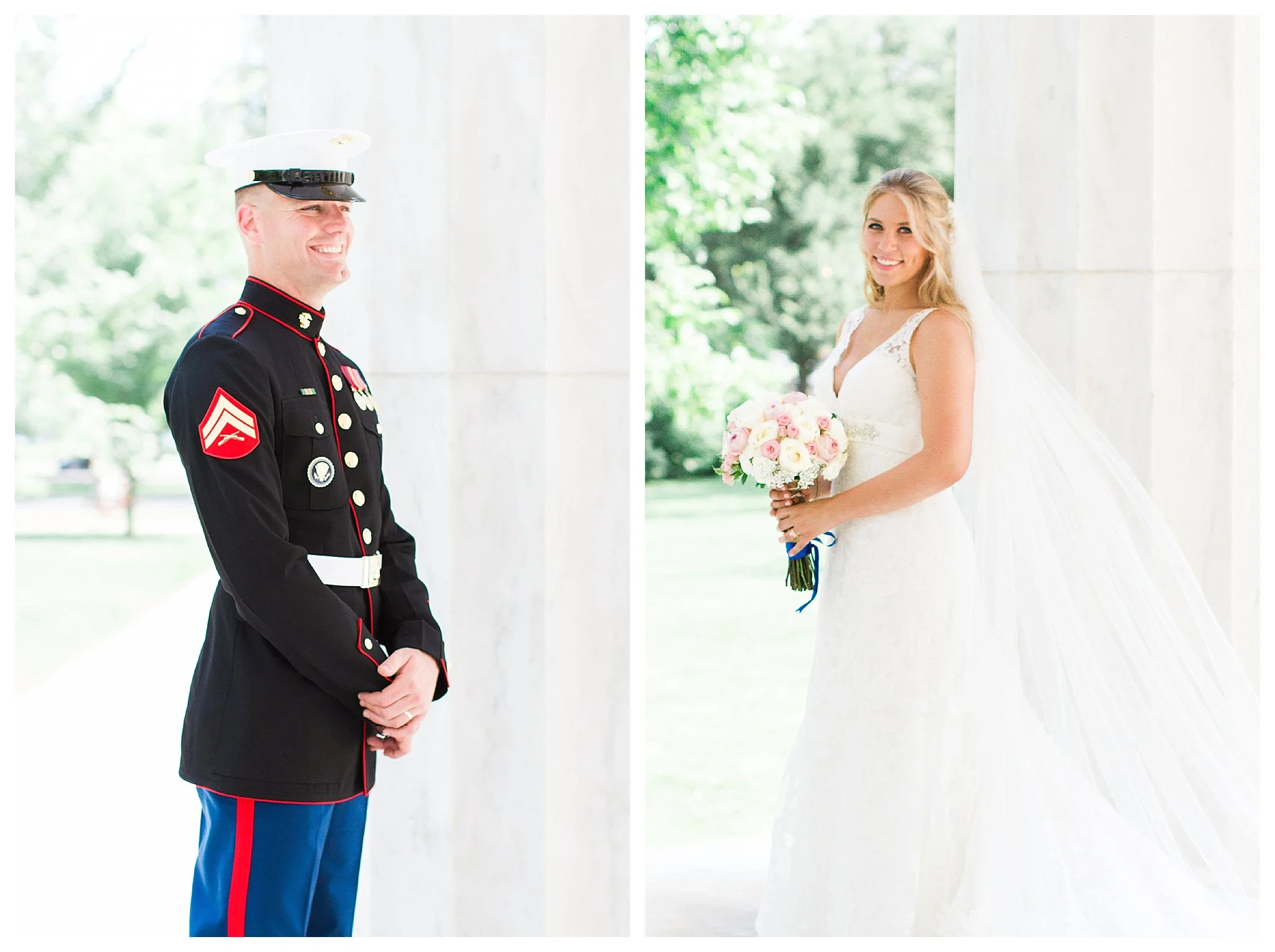 DC War Memorial Wedding | Andrea Rodway Photography