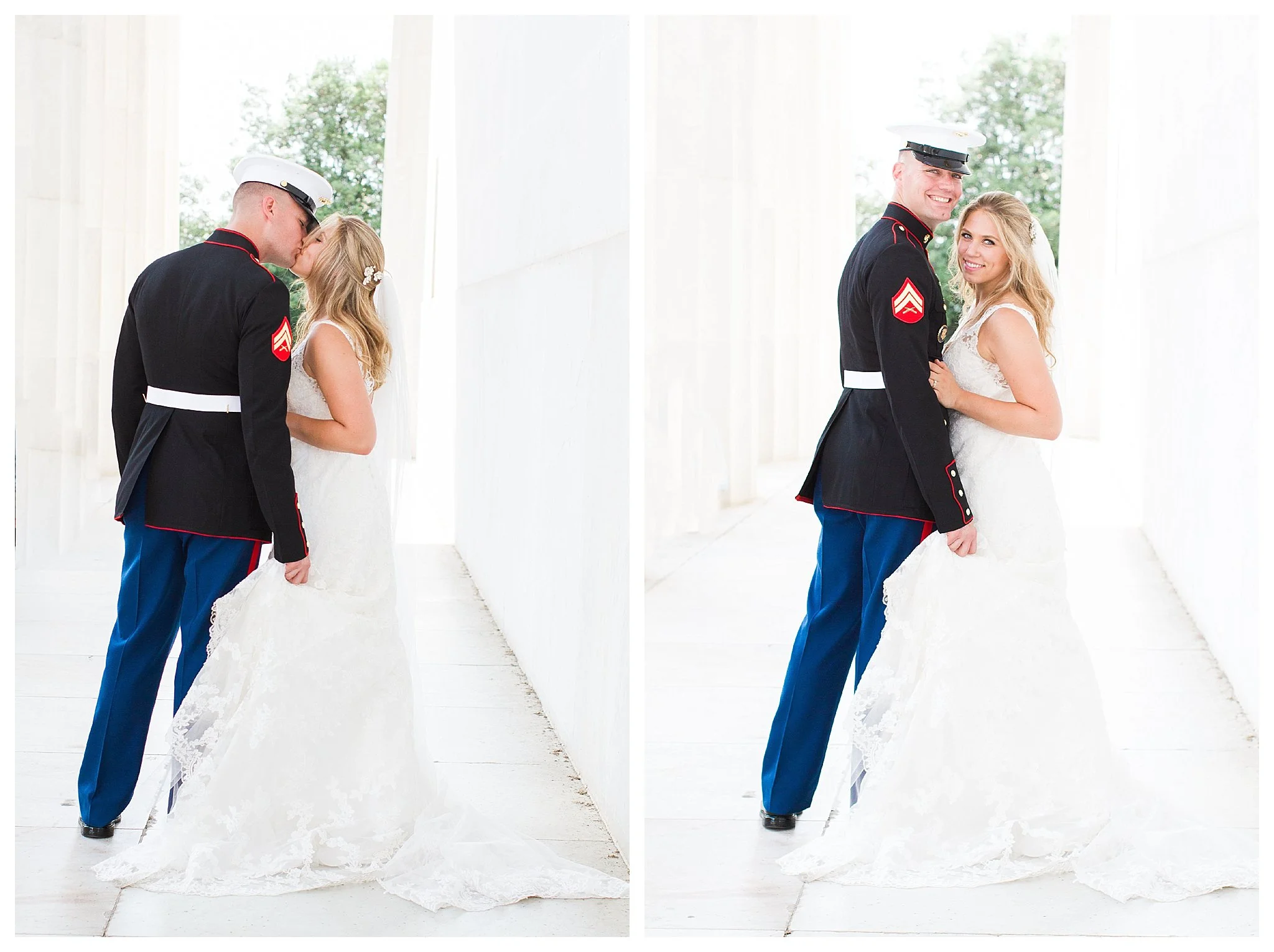 DC War Memorial Wedding | Andrea Rodway Photography