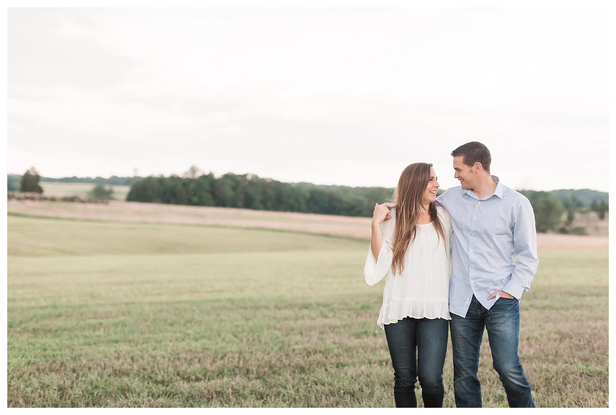 Manassas Battlefield Engagement | Andrea Rodway Photography