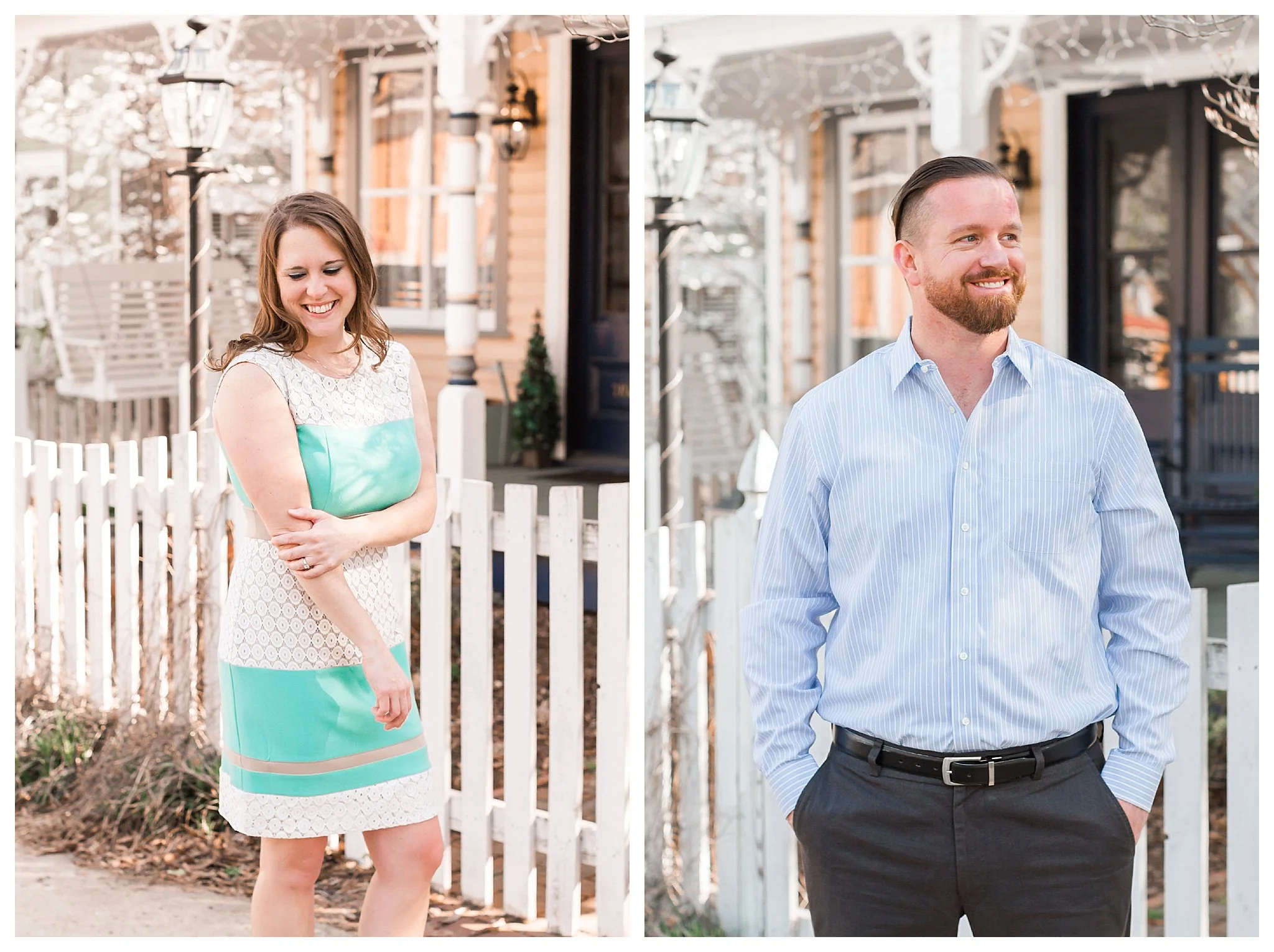 Cherry Blossom Clifton Virginia Engagement Photography Andrea Rodway Photography