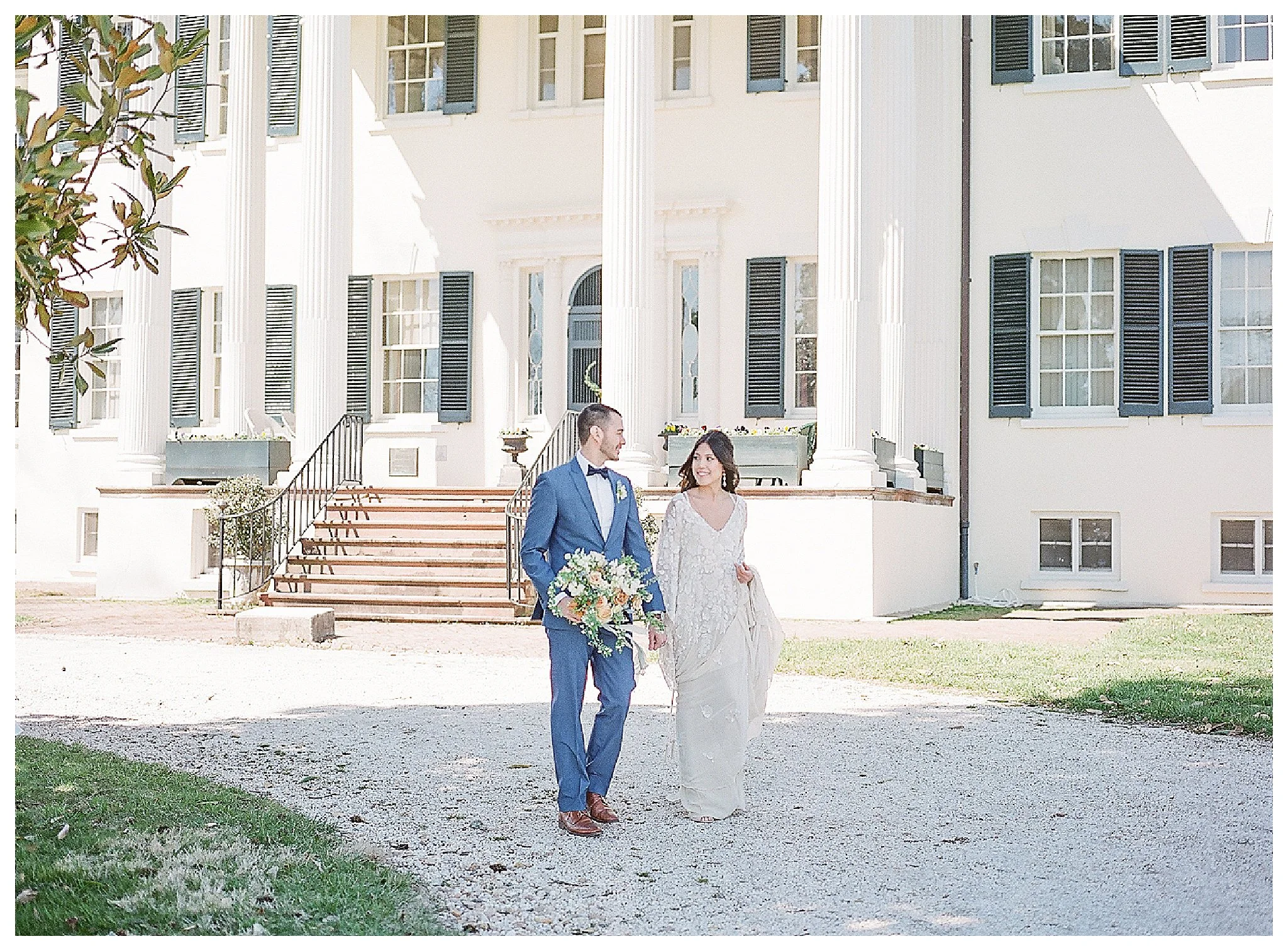Spring Oatlands Historic House and Gardens Wedding | Andrea Rodw