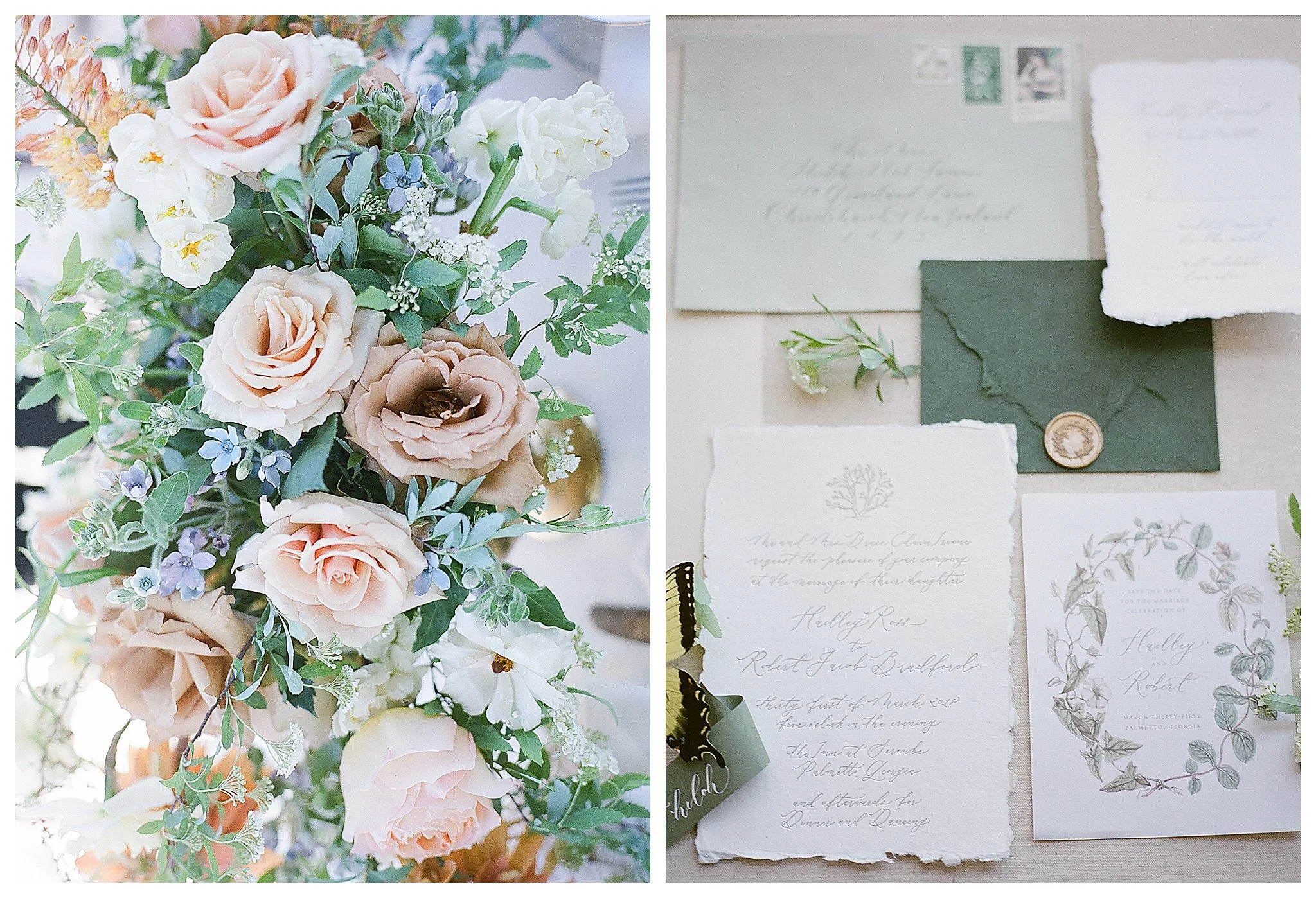 Spring Oatlands Historic House and Gardens Wedding | Andrea Rodw