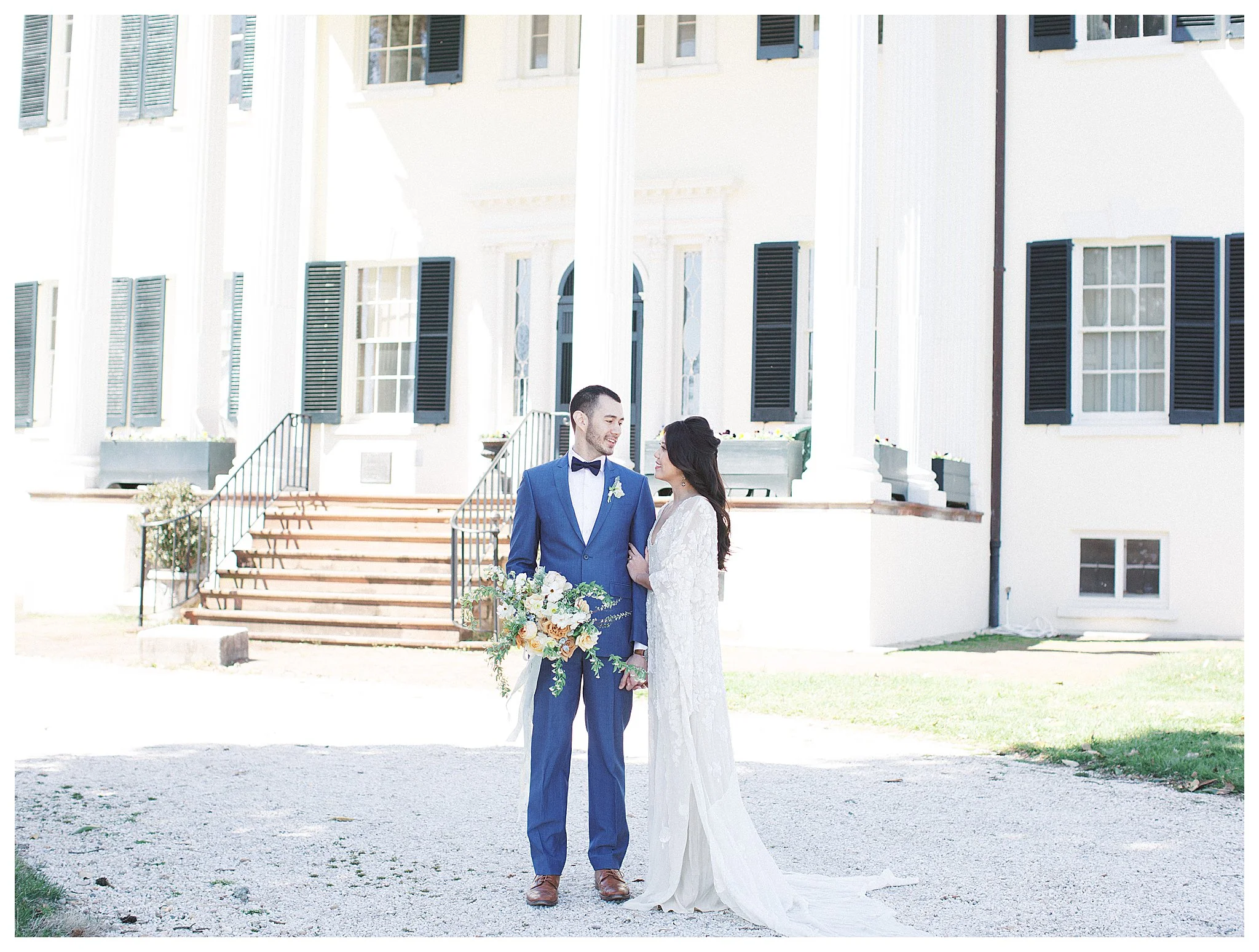 Spring Oatlands Historic House and Gardens Wedding | Andrea Rodw