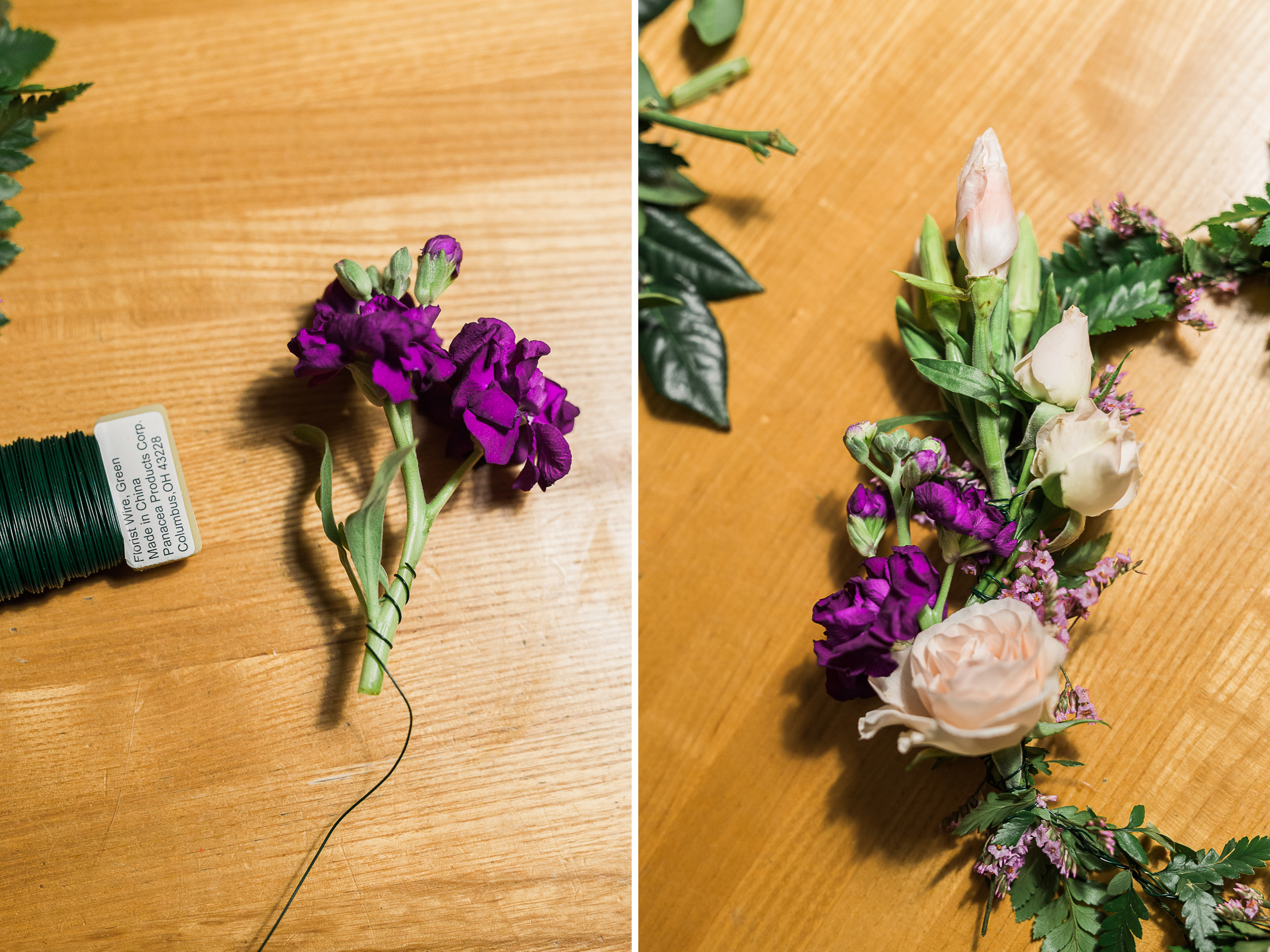 DIY Flower Crown | Boston Wedding Photographer