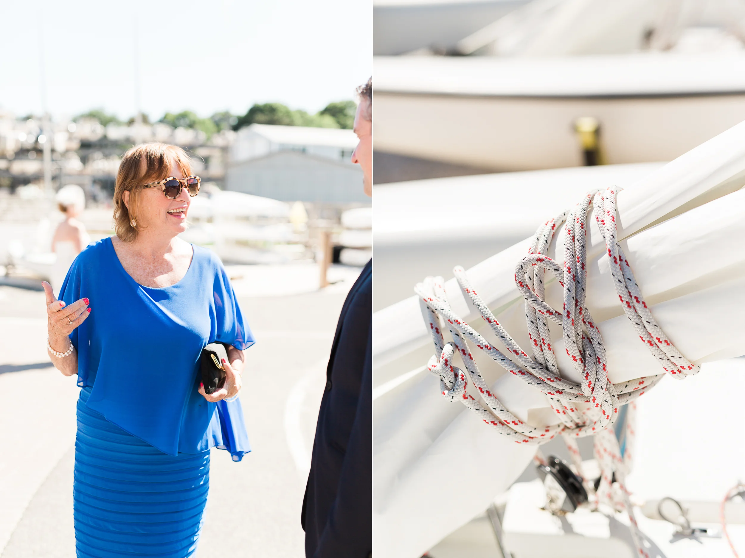 Oceanfront Duxbury Maritime School Wedding