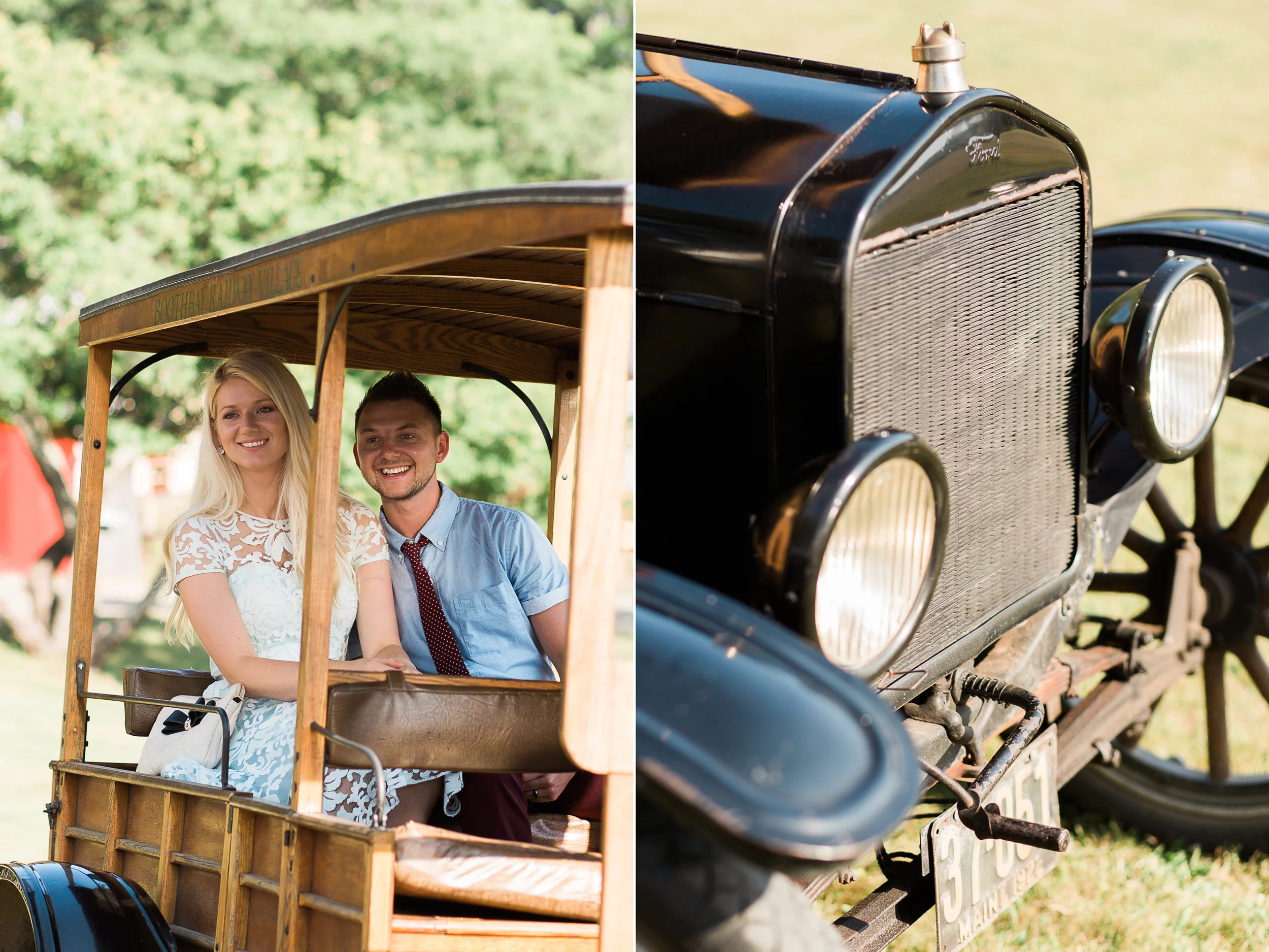 Boothbay Railway Village Maine Wedding