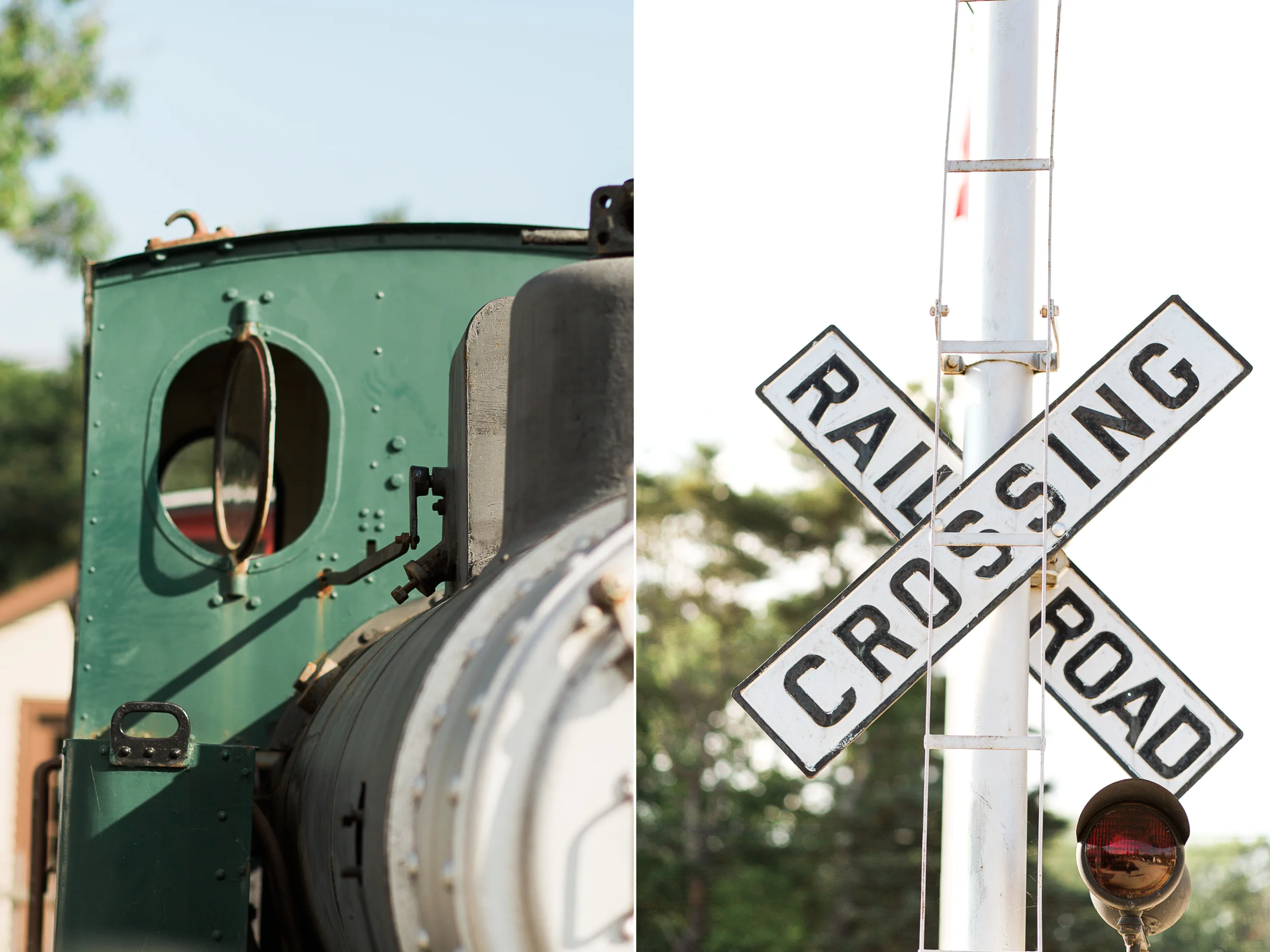 Boothbay Railway Village Maine Wedding