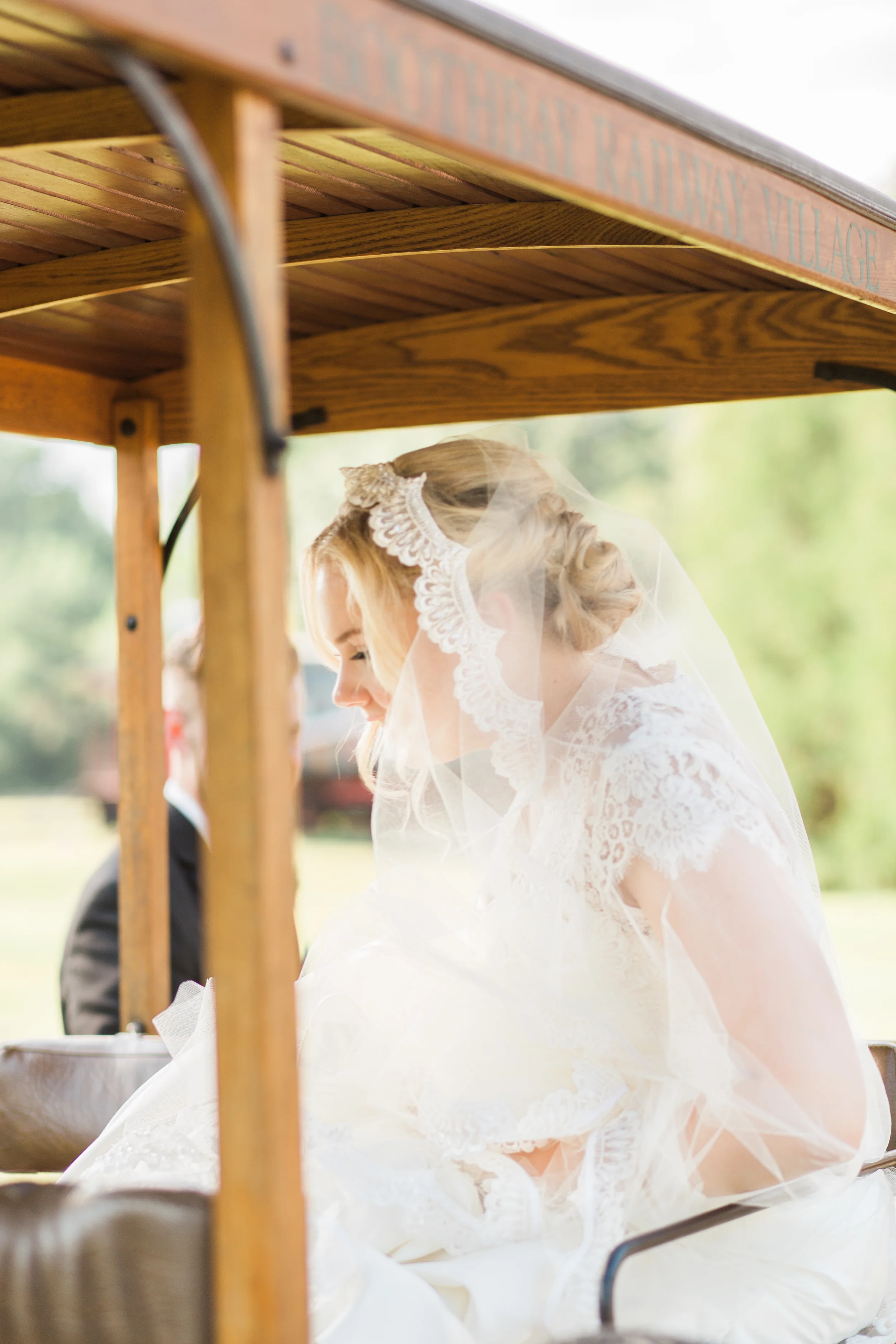 Boothbay Railway Village Maine Wedding
