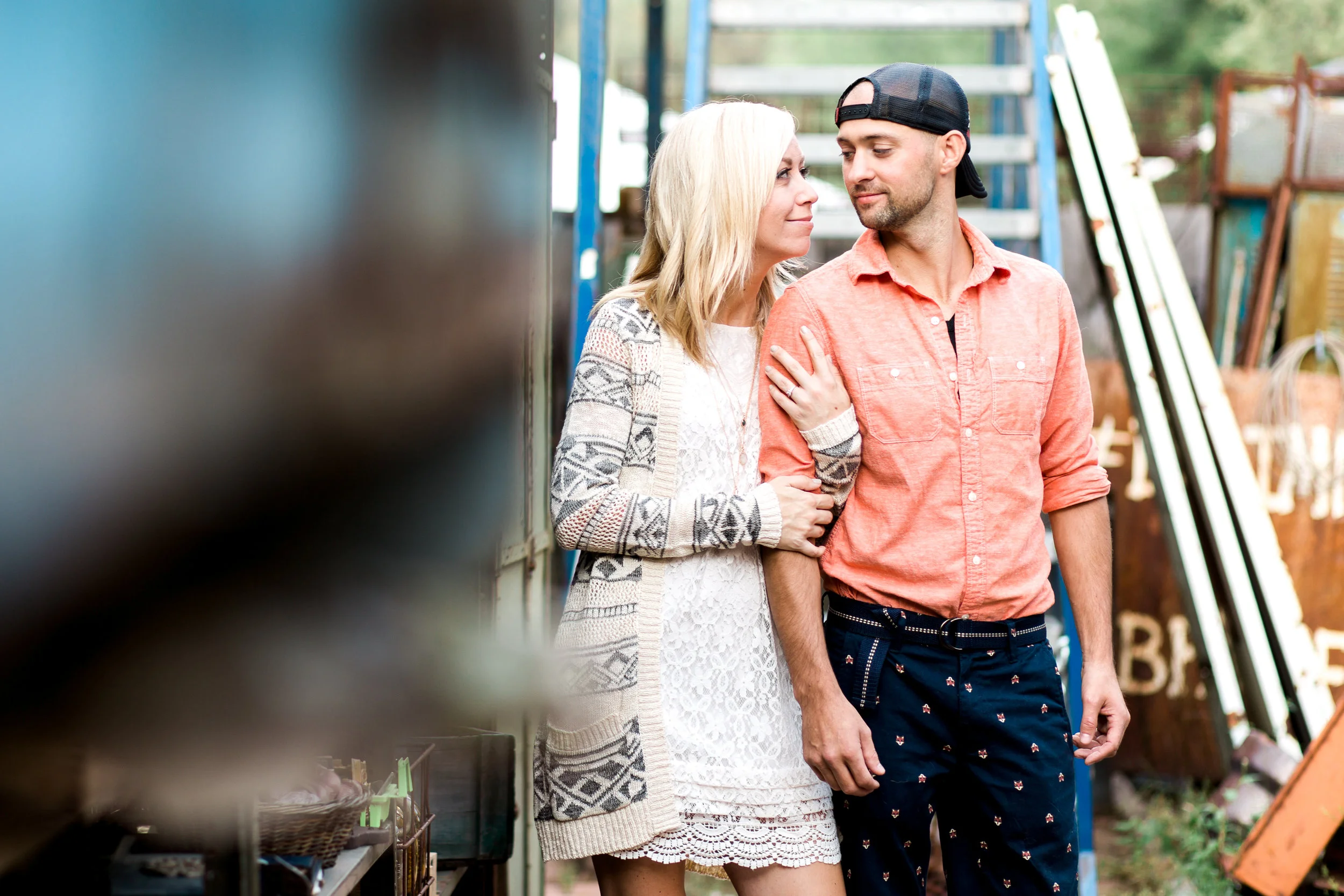 Brimfield Antique Show Engagement Session | Boston Engagement Photographer