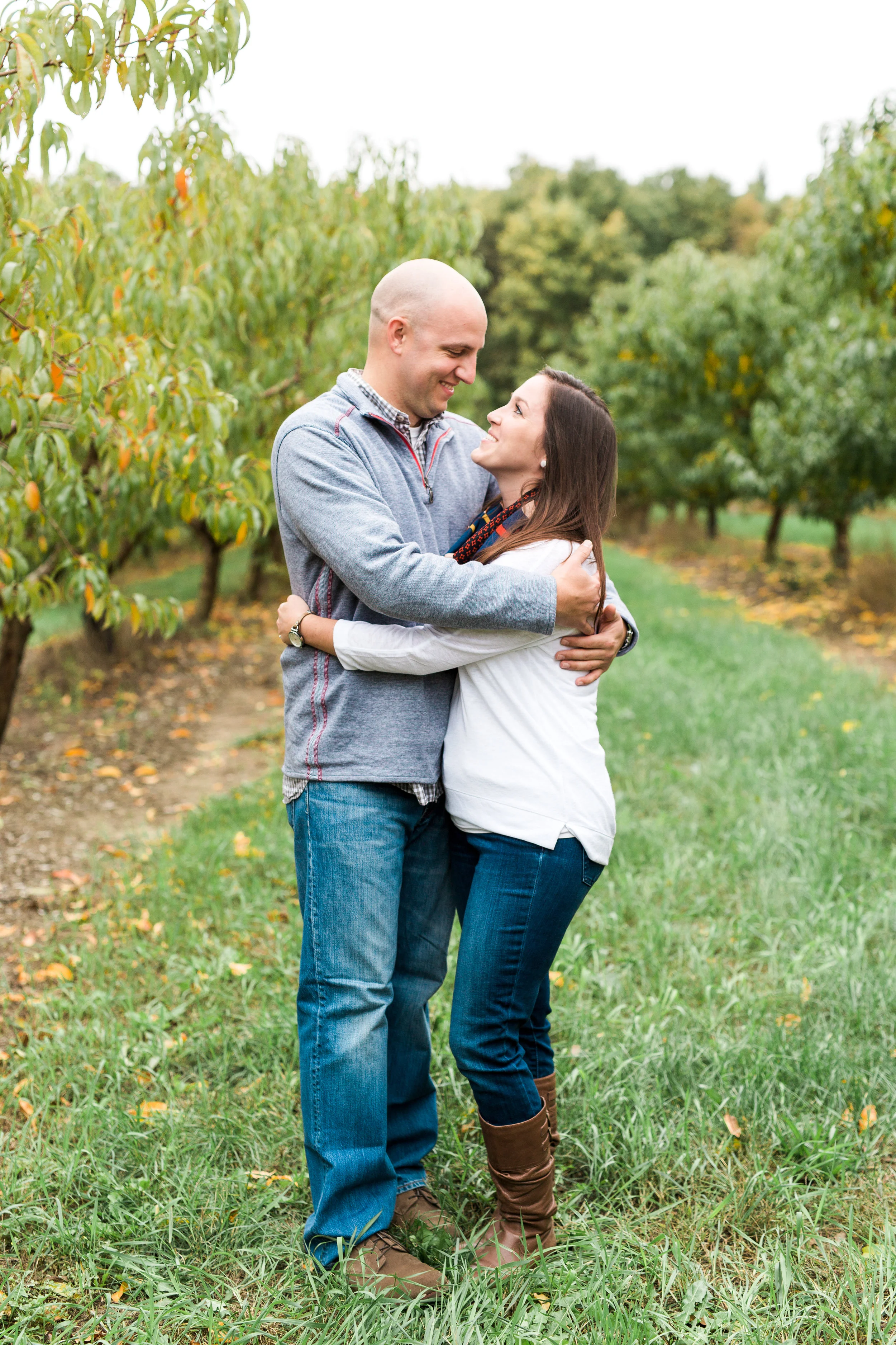 Ward's Berry Farm Fall Engagement Session | Boston Engagement Photographer