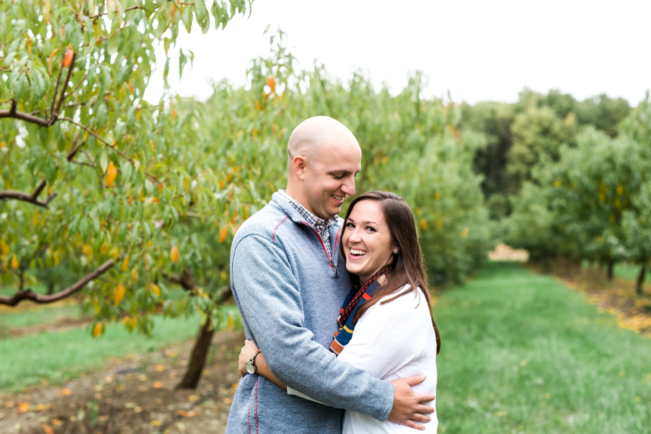 Ward's Berry Farm Fall Engagement Session | Boston Engagement Photographer