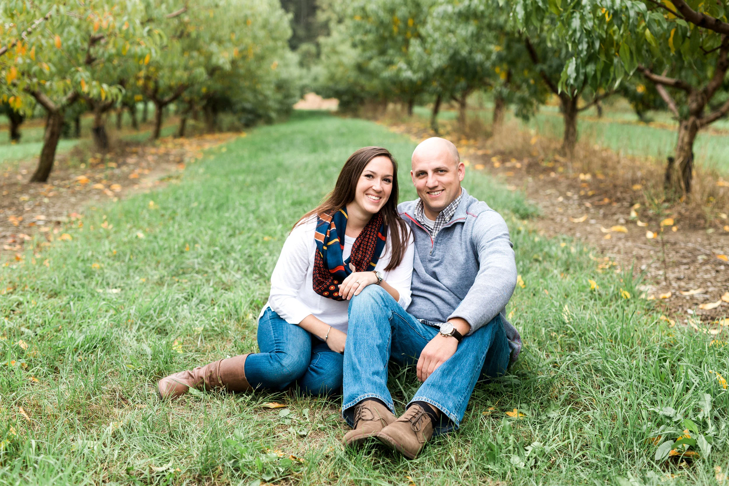 Ward's Berry Farm Fall Engagement Session | Boston Engagement Photographer