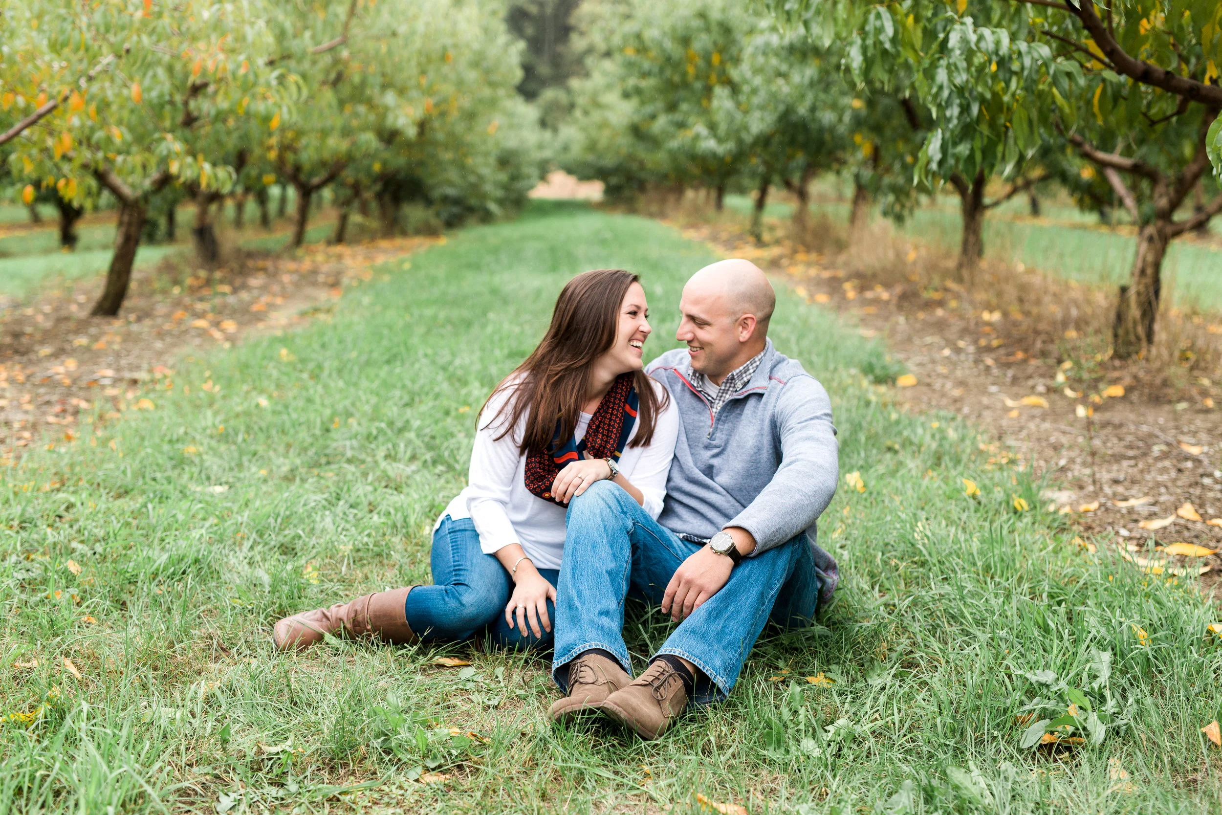 Ward's Berry Farm Fall Engagement Session | Boston Engagement Photographer