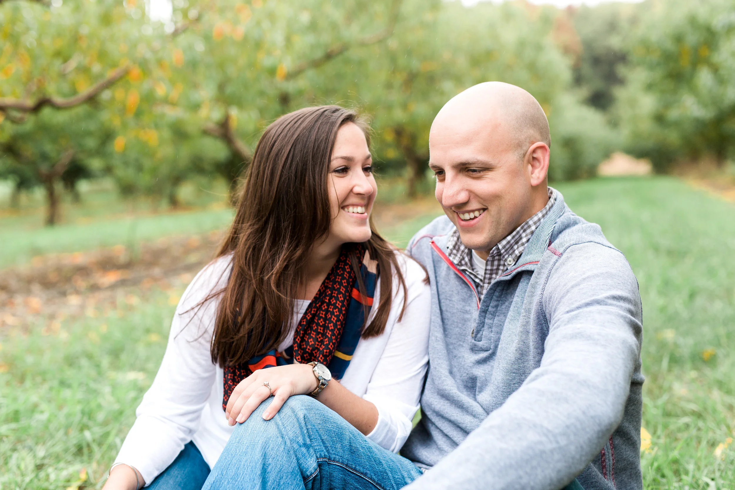 Ward's Berry Farm Fall Engagement Session | Boston Engagement Photographer