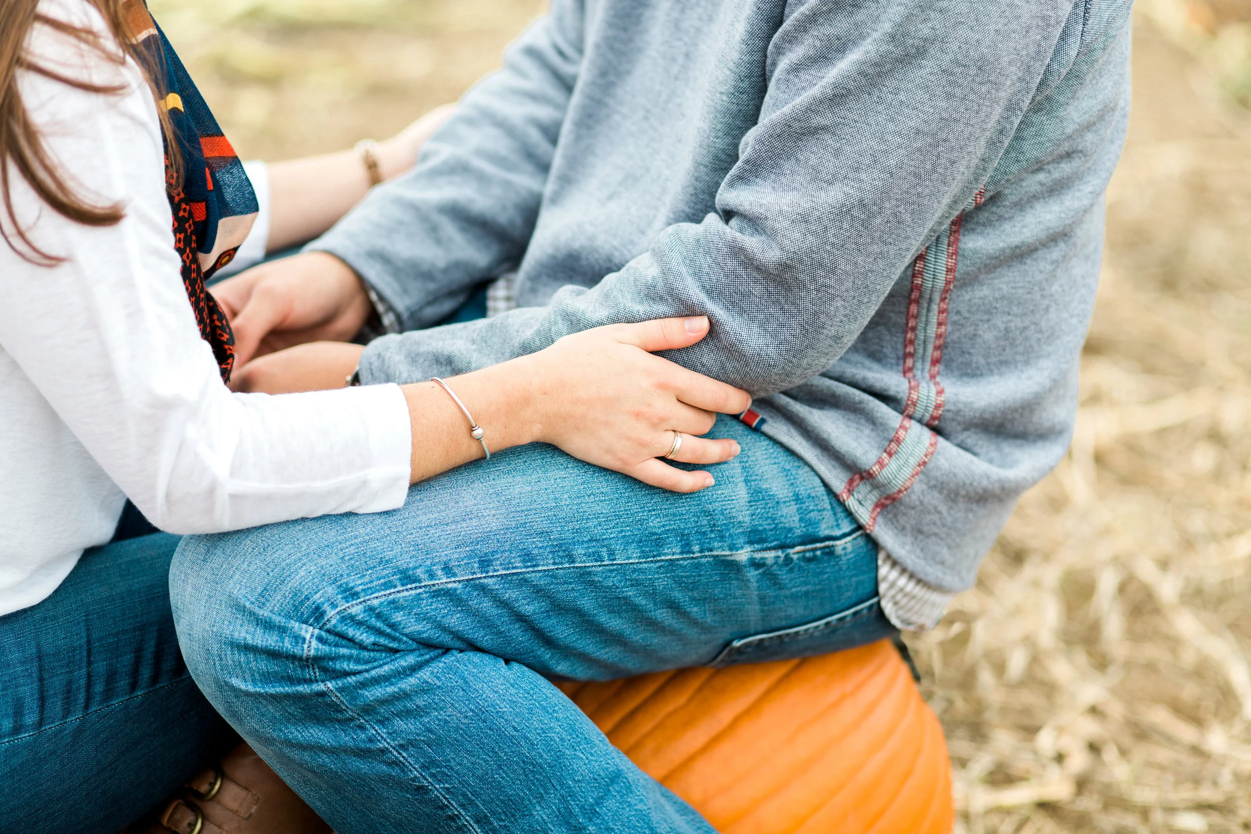 Ward's Berry Farm Fall Engagement Session | Boston Engagement Photographer