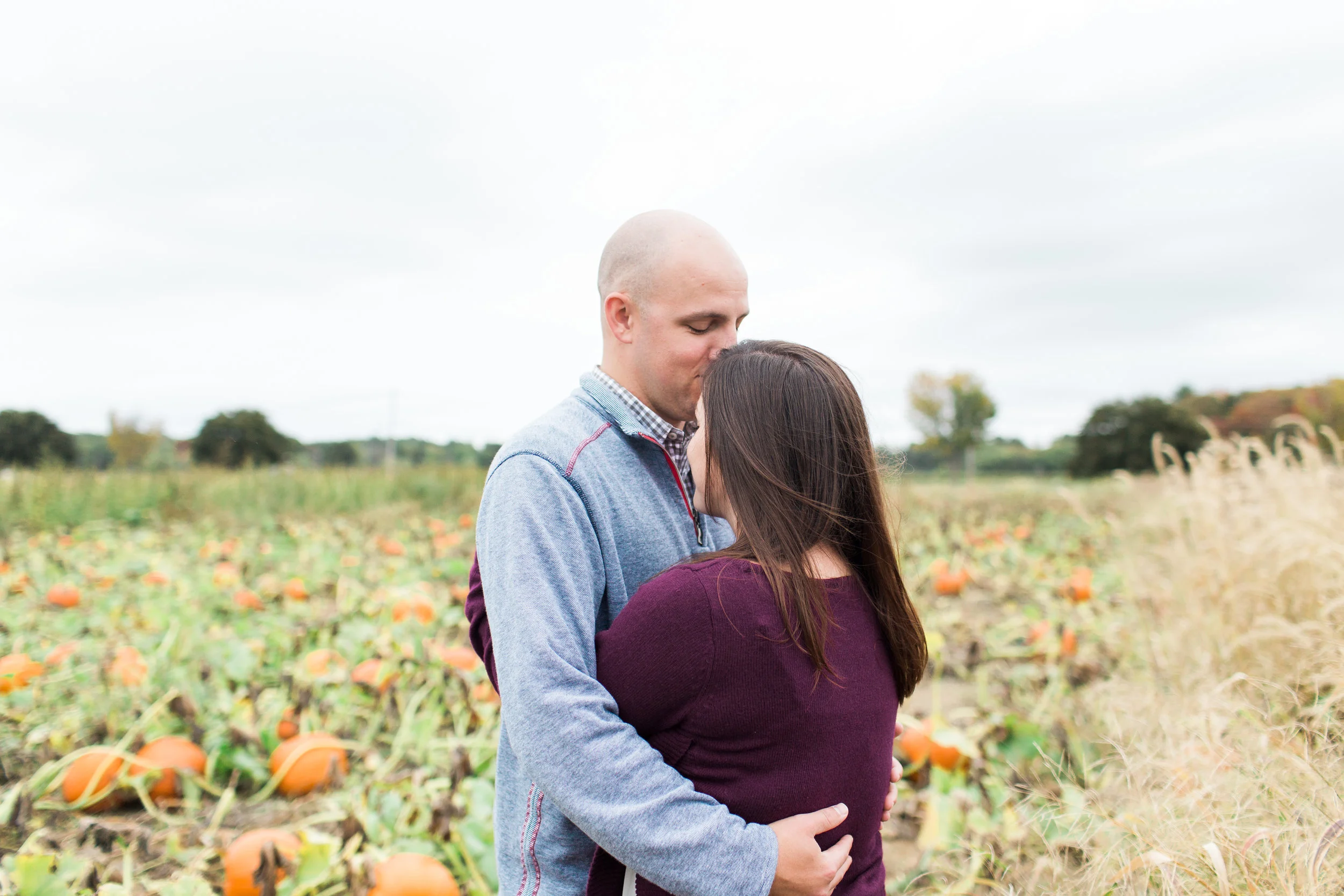 Ward's Berry Farm Fall Engagement Session | Boston Engagement Photographer
